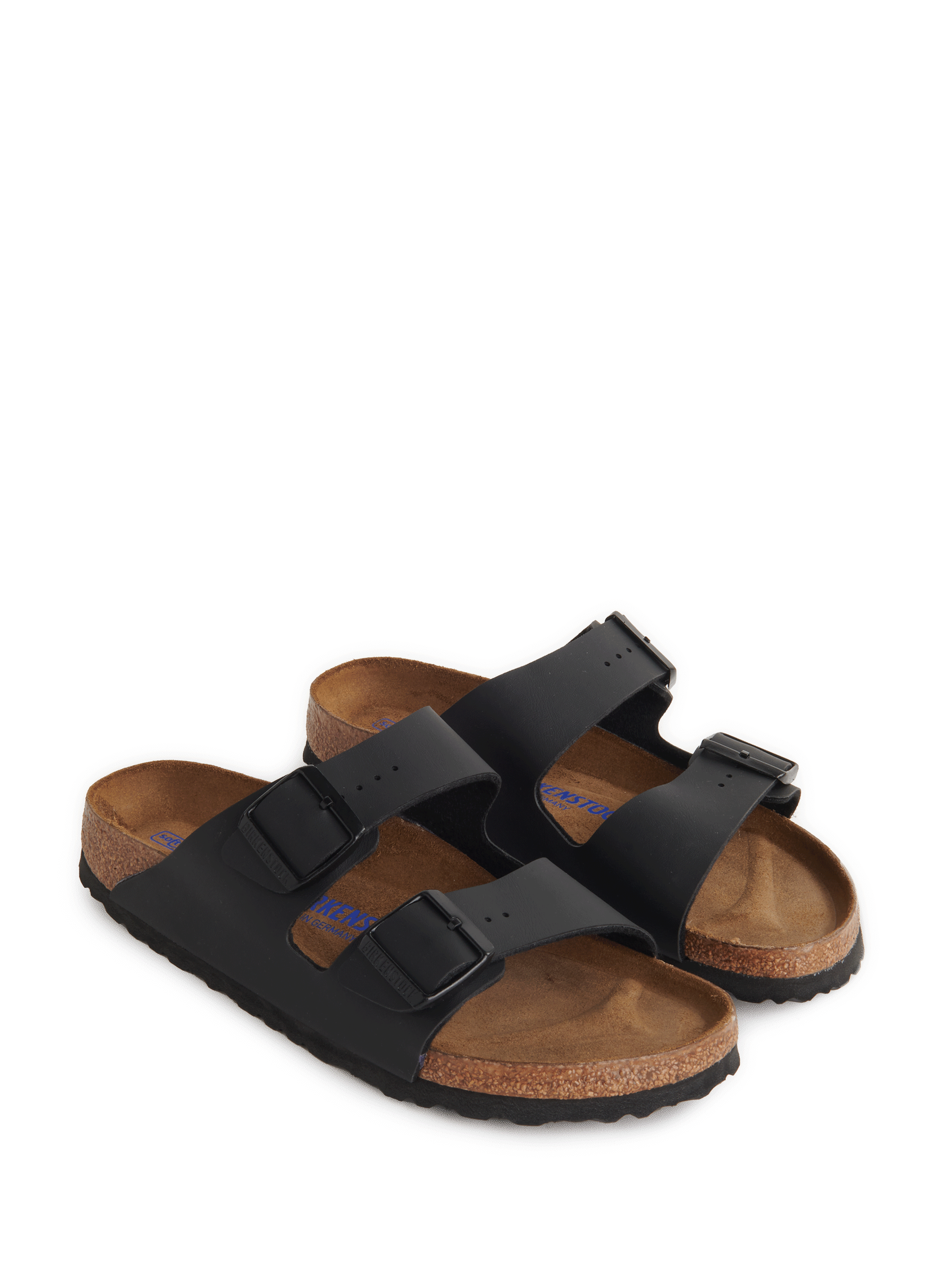 Sandales Arizona en cuir BIRKENSTOCK Noir