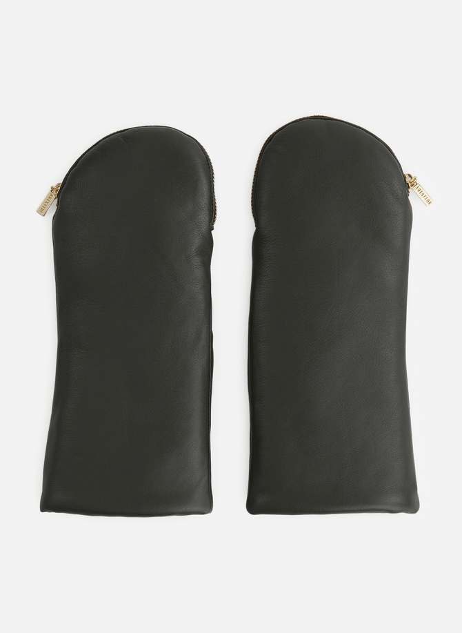ARISTIDE leather mittens