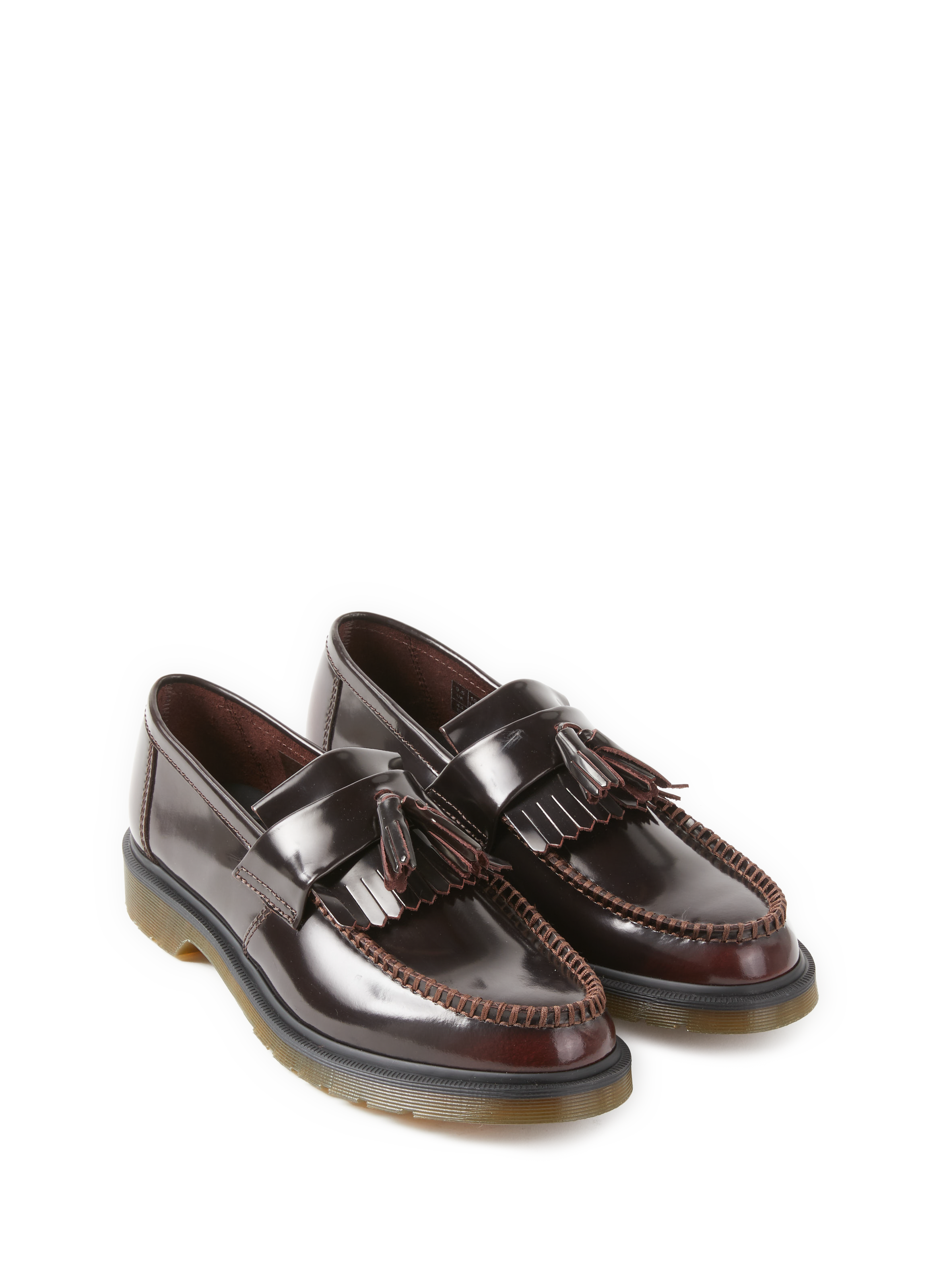 Adrian patent leather loafers DR. MARTENS Red