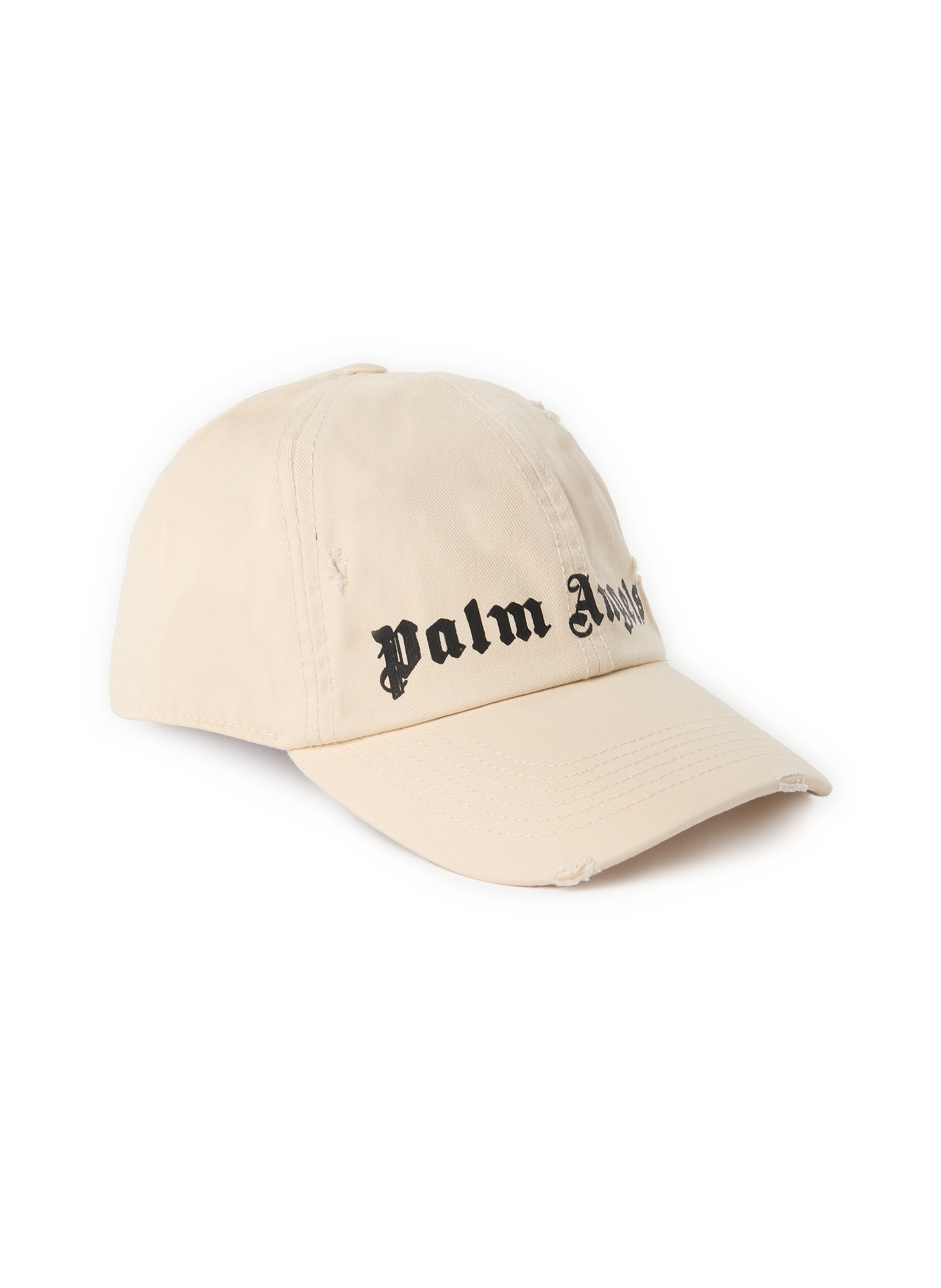 Cotton cap PALM ANGELS White