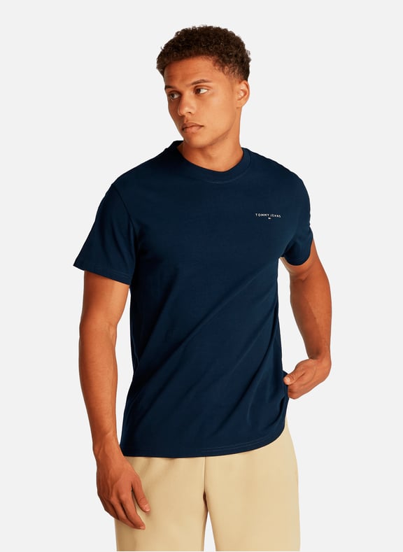 T-shirt ajusté à logo Bleu by TOMMY HILFIGER TOMMY HILFIGER T-shirt ajusté à logo Bleu