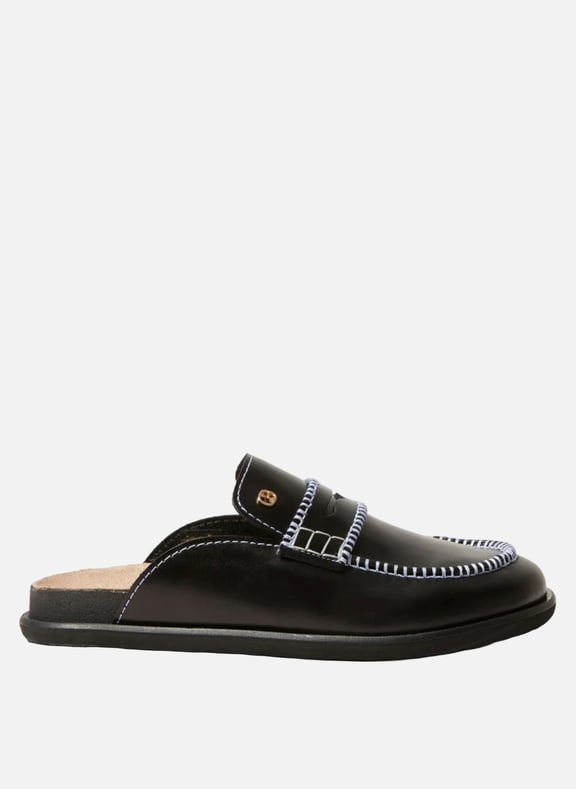 Mules en cuir Noir by CLAUDIE PIERLOT CLAUDIE PIERLOT Mules en cuir Noir