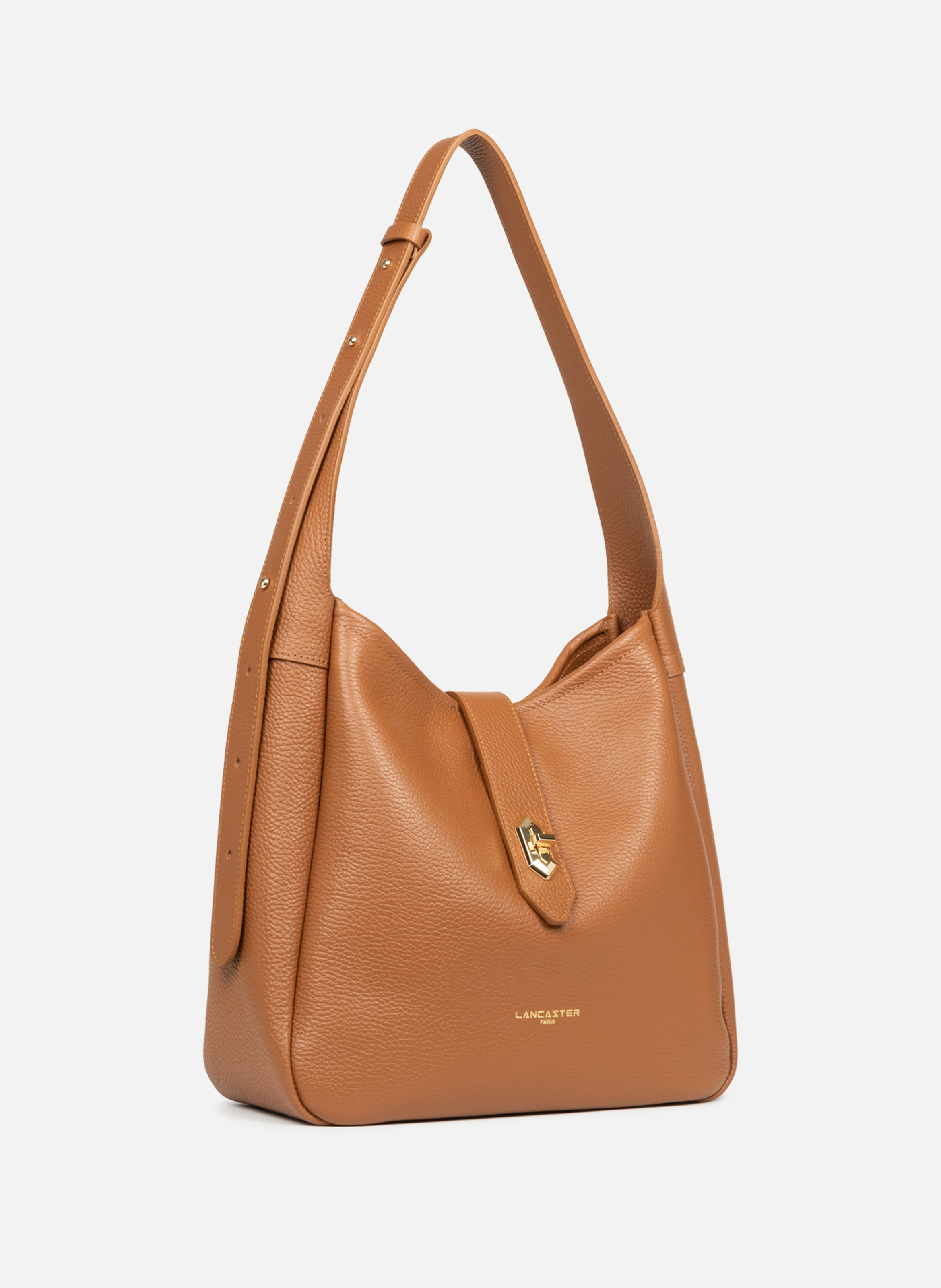 M bucket bag - Top Double Brown