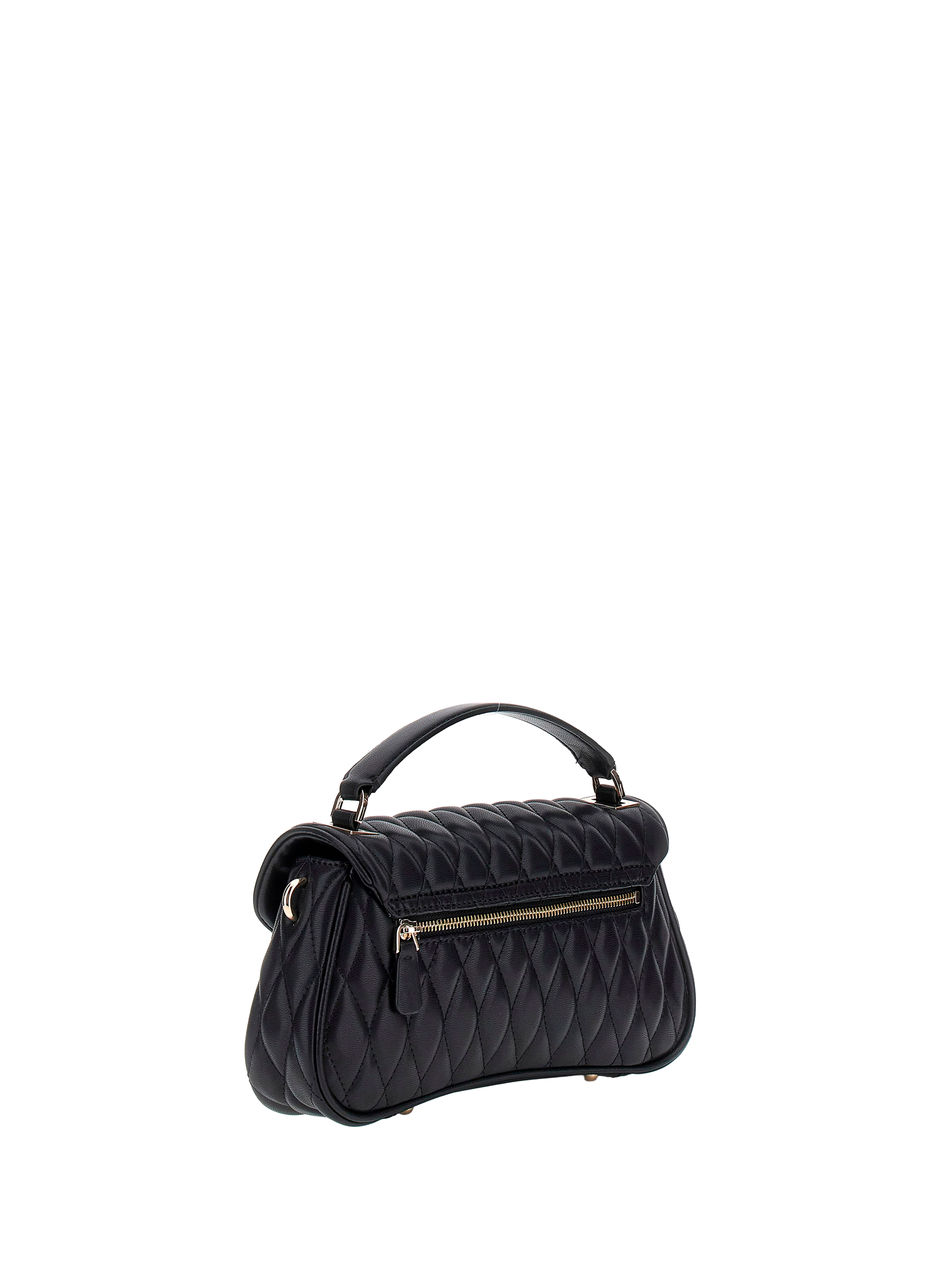 Sac à main Valla surpiqué GUESS Noir