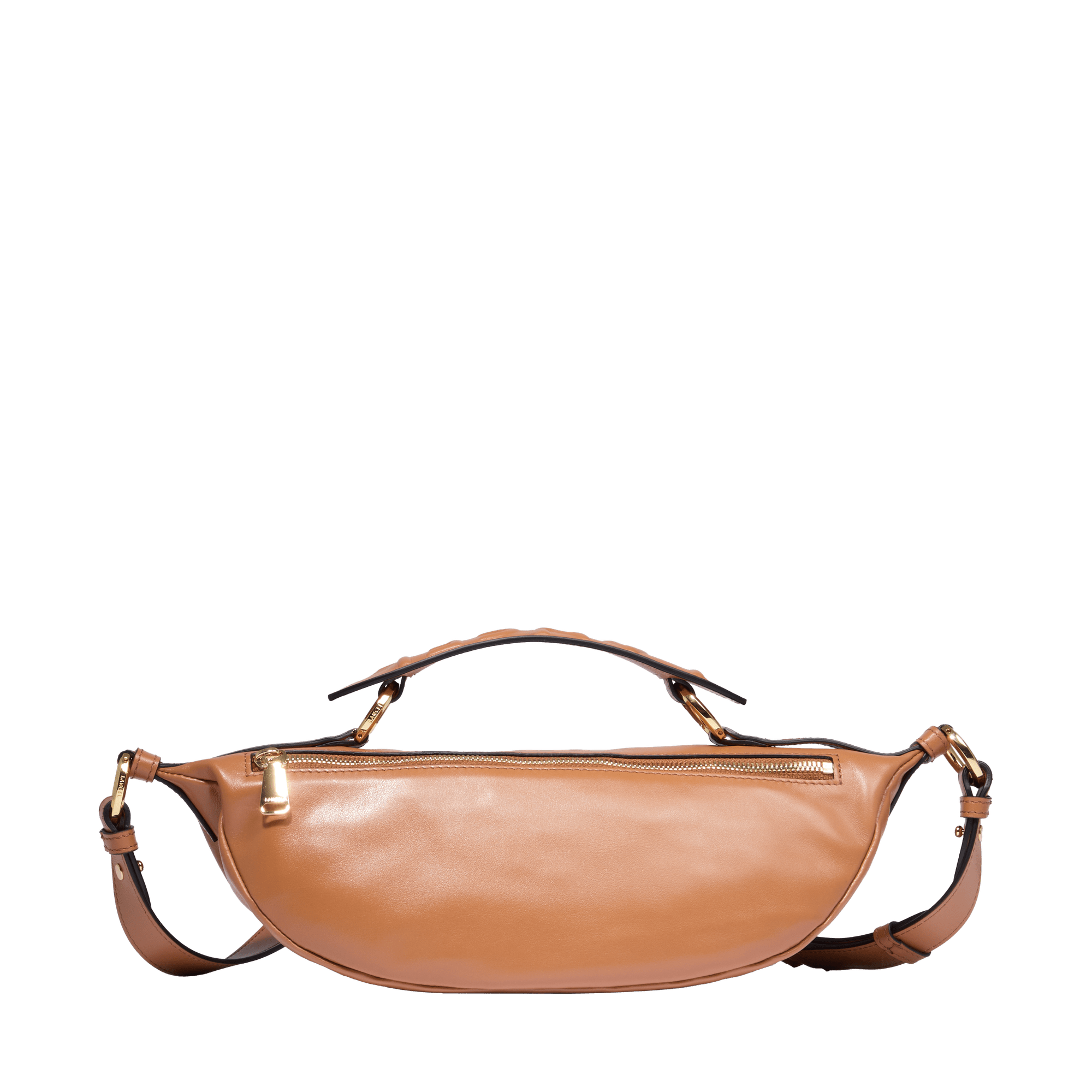 Sac porté croisé s - origami de lancel LANCEL Marron