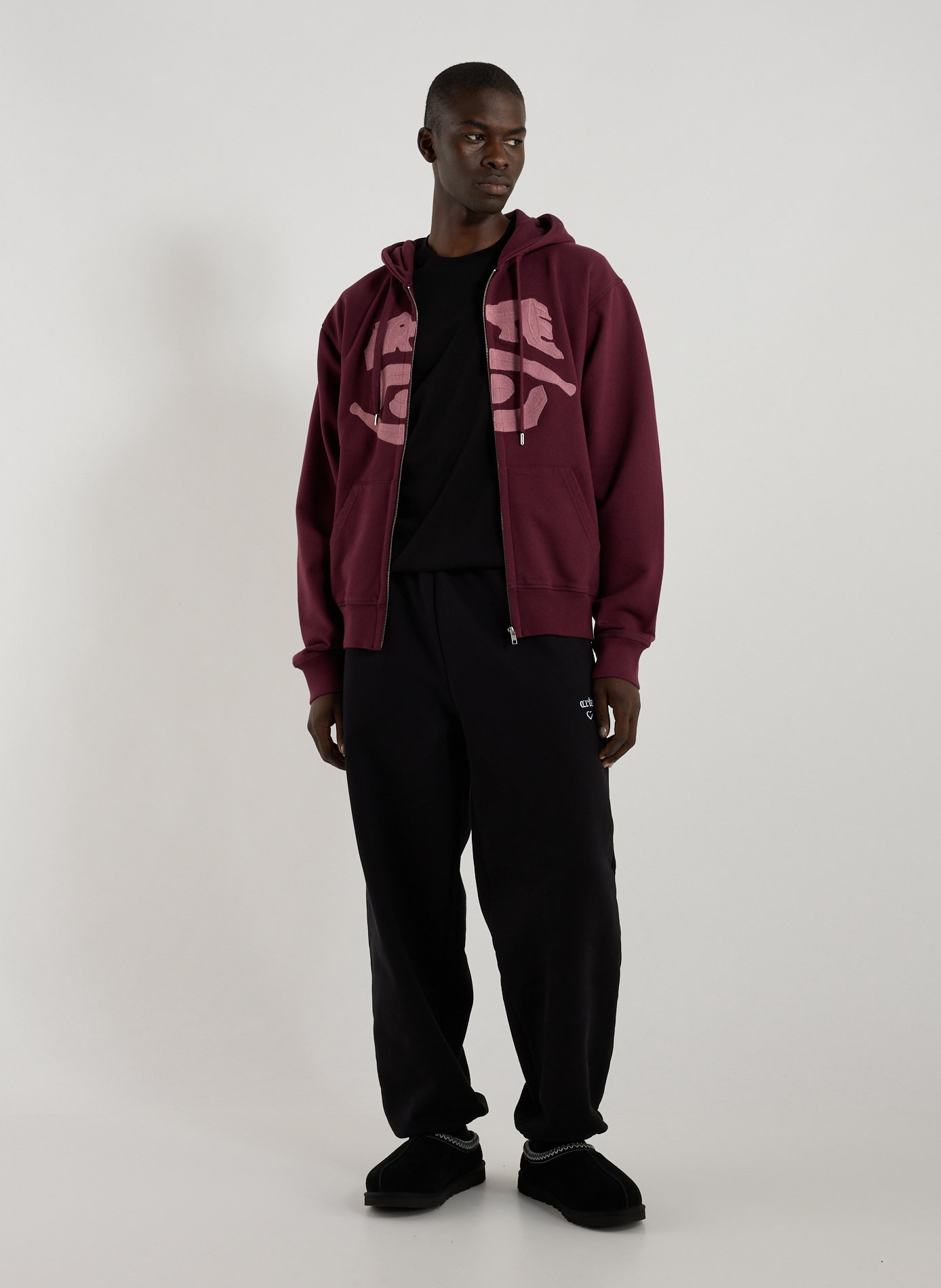 Hoodie à capuche en coton ARTE ANTWERP Rouge