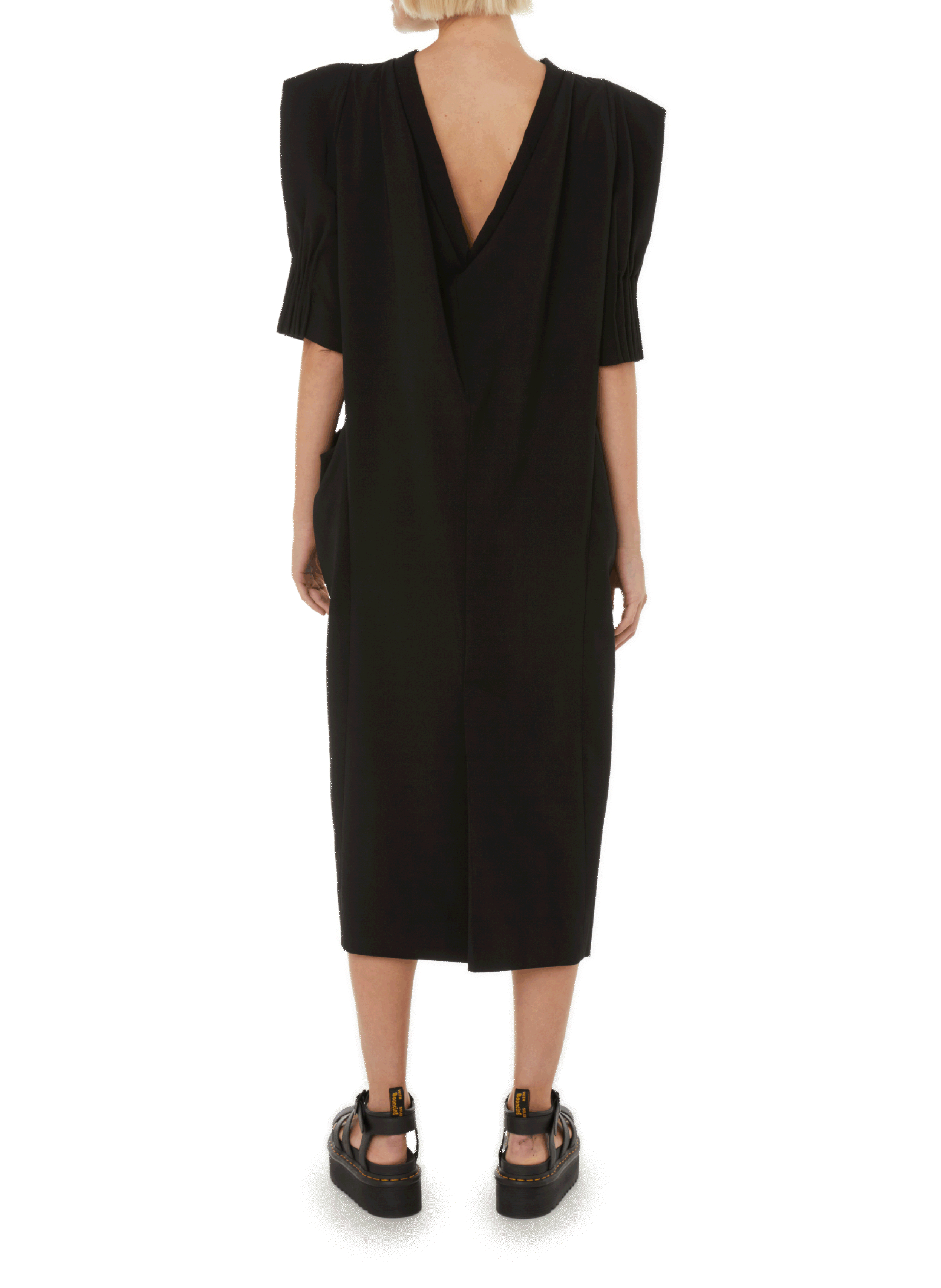 Wool maxi dress BITE STUDIOS Black