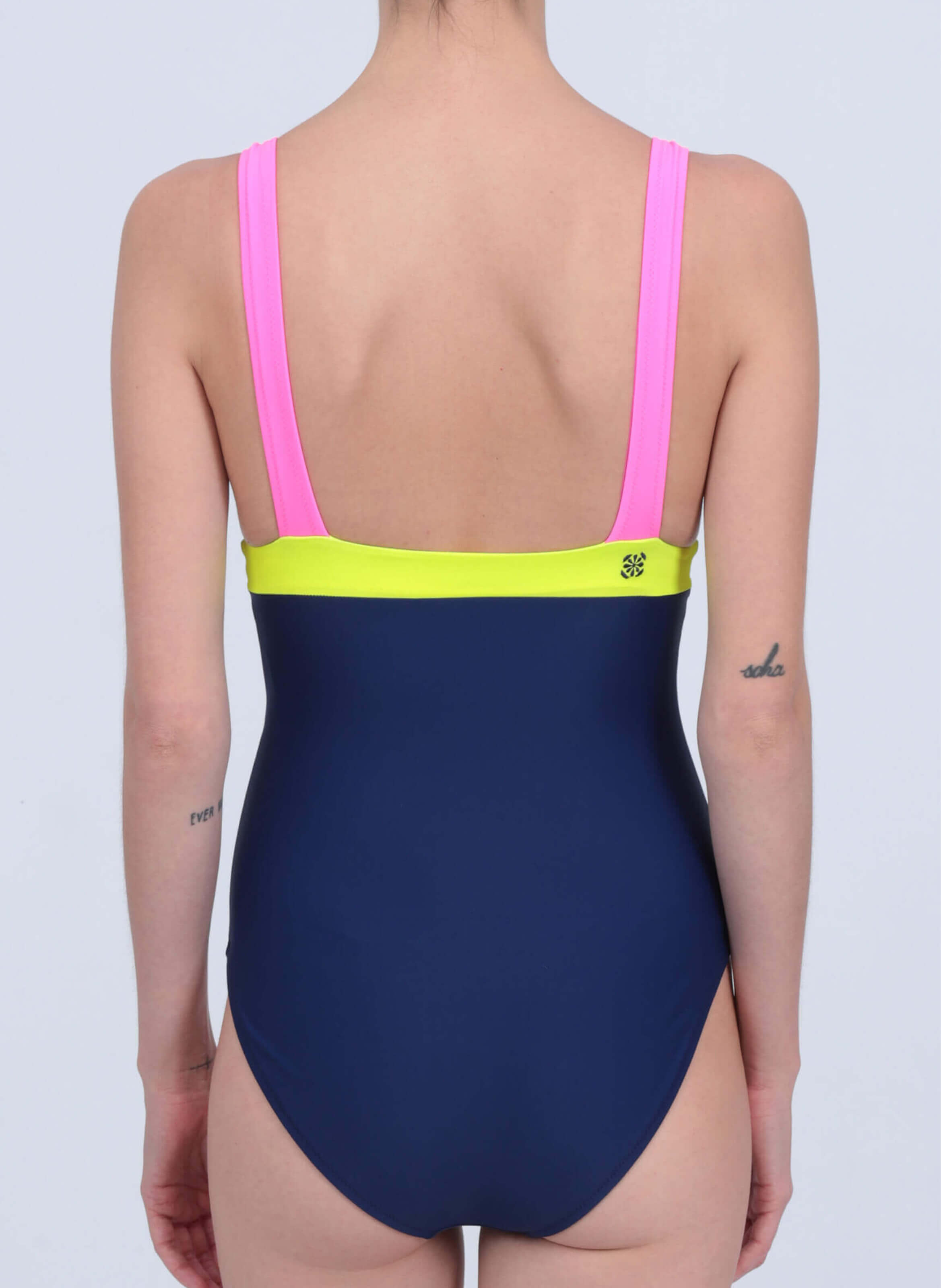 Maillot de bain une pièce   fluo color block GILI'S Multicolore