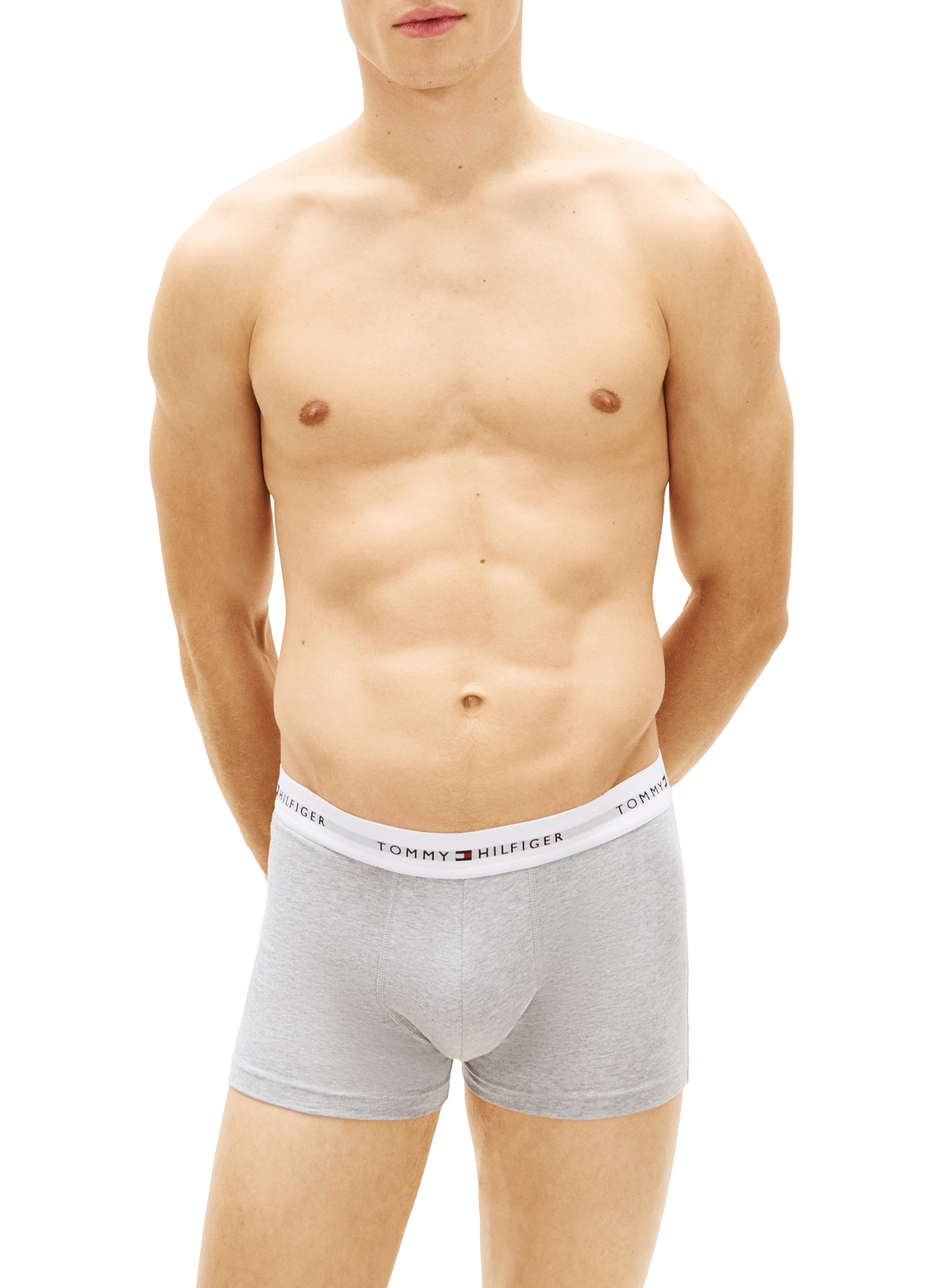 Lot de 3 boxers en coton organique TOMMY HILFIGER Multicolore