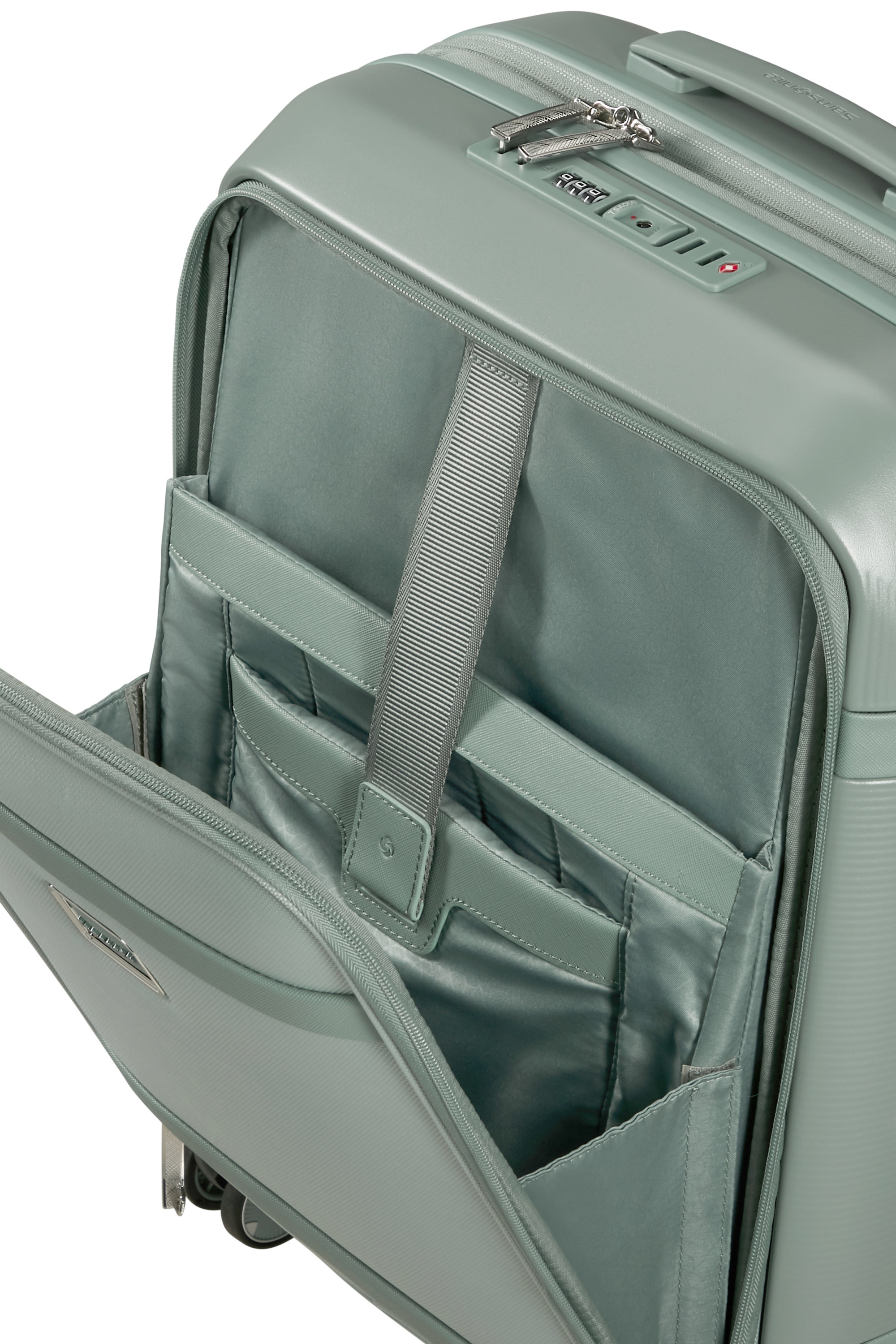 Image valise 4 roues taille s SAMSONITE Vert