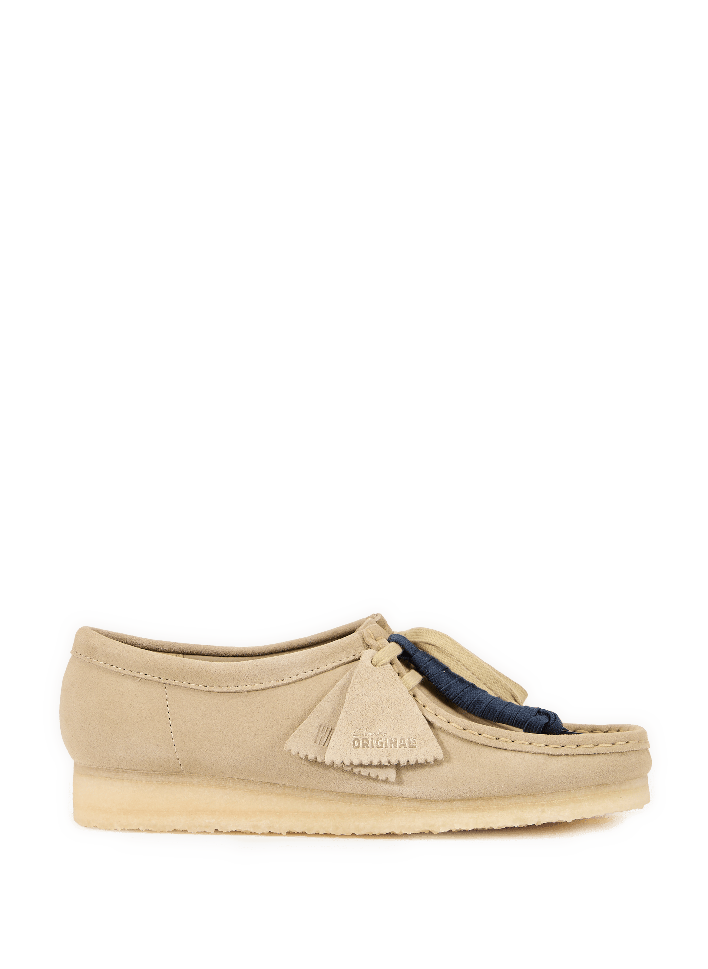 Mocassins en cuir velours CLARKS Beige