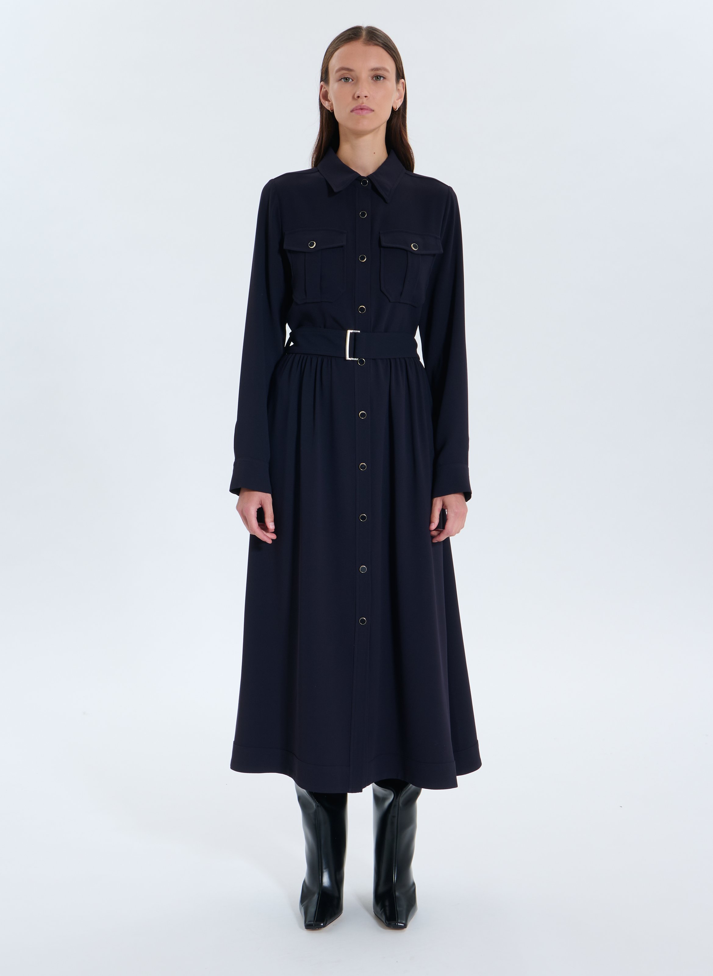 Robe  riyado ZAPA Bleu