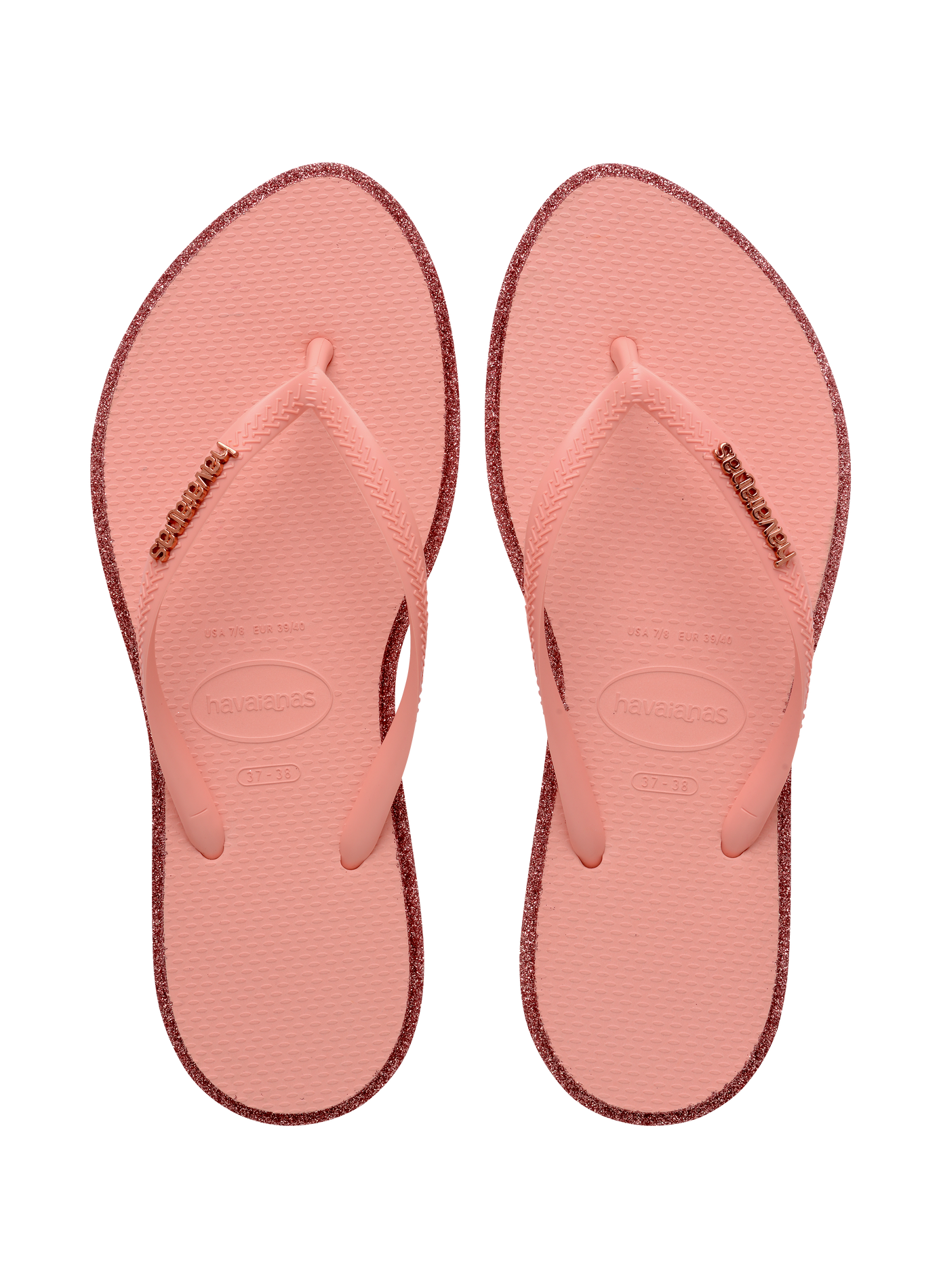 Tongs pointues Slim Point HAVAIANAS Rose