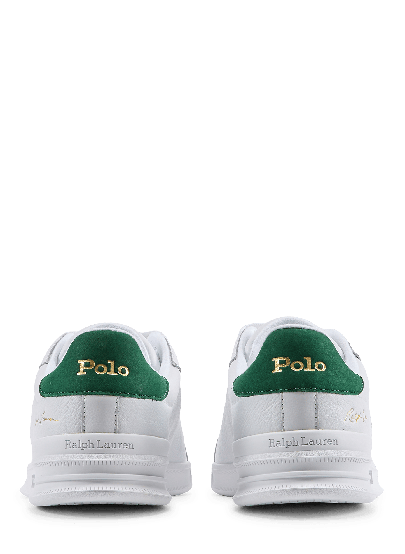Low-top cow leather sneakers POLO RALPH LAUREN White