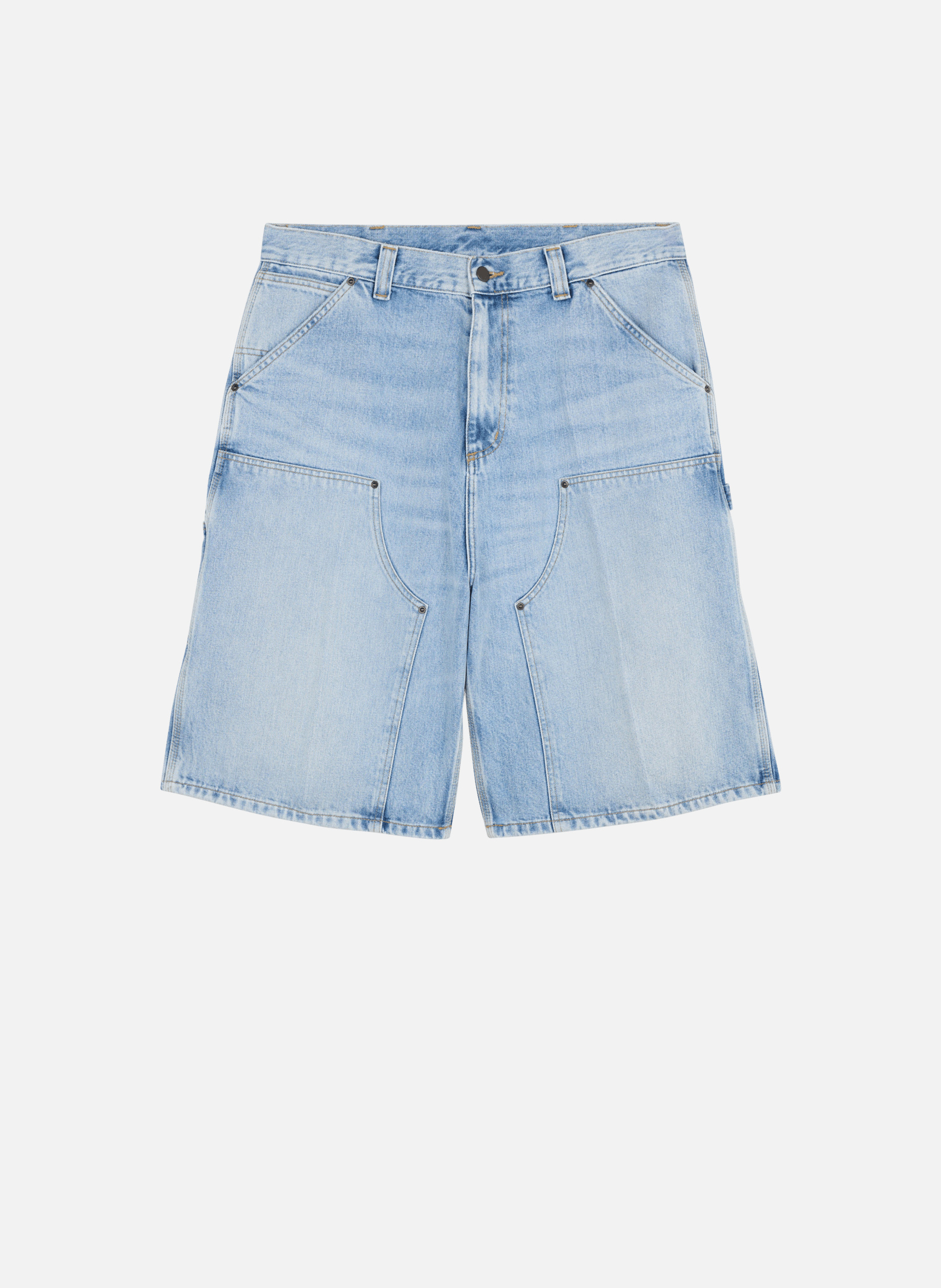 Short og double knee short  Heavy worn bleached