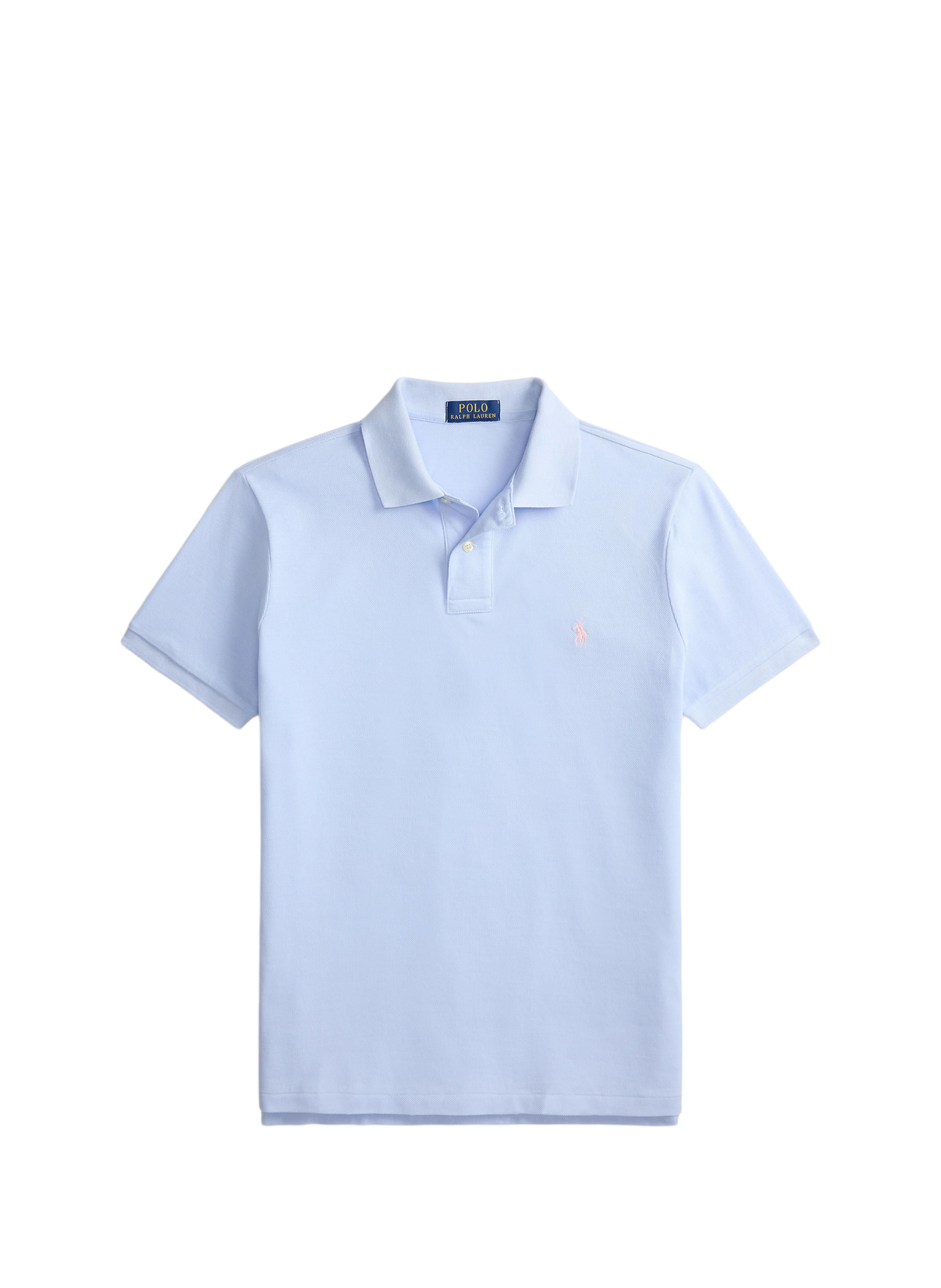 Polo en coton  Pebble bluec3115