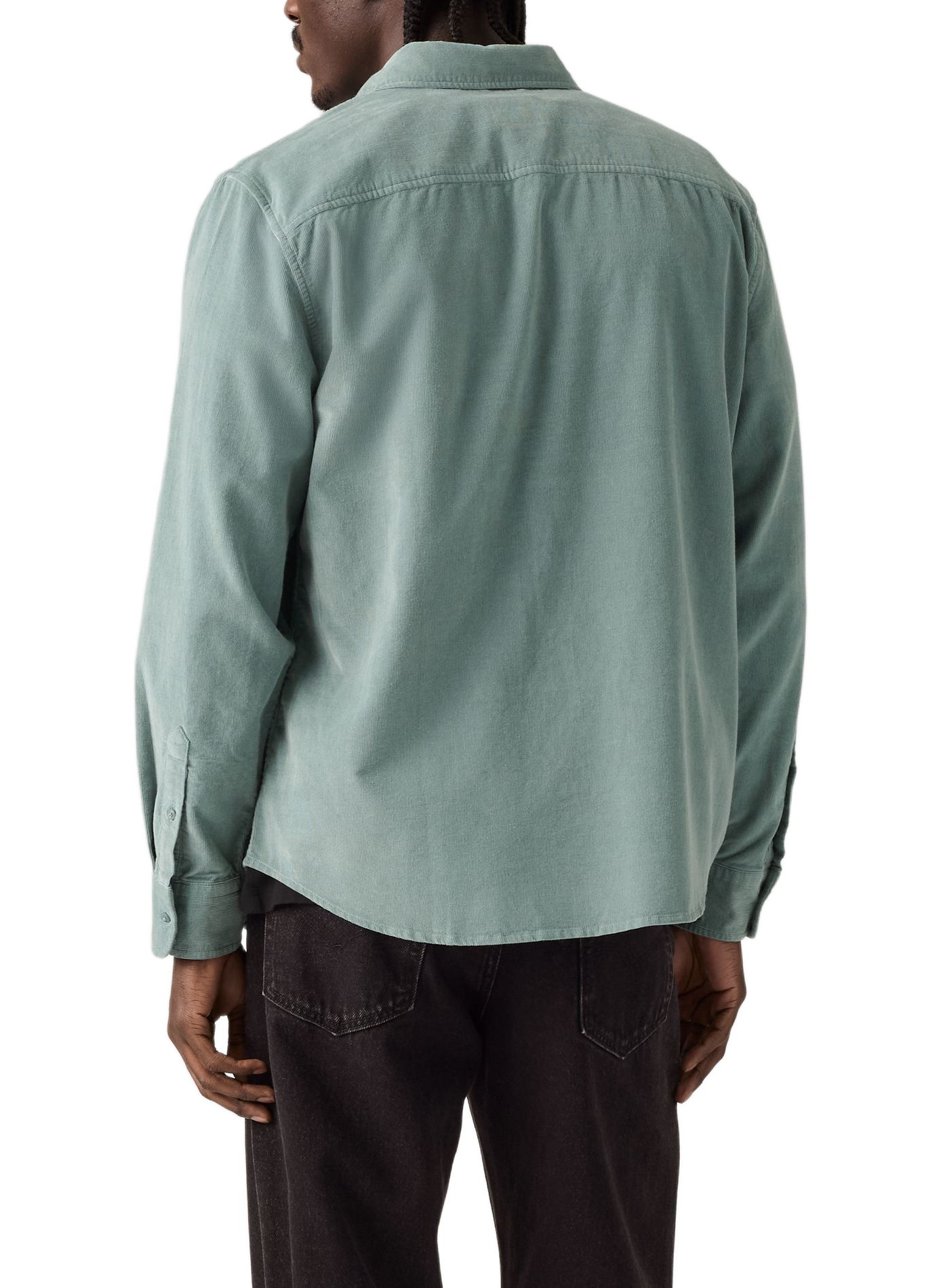 Straight shirt with American collar in cotton LEVI'S Green