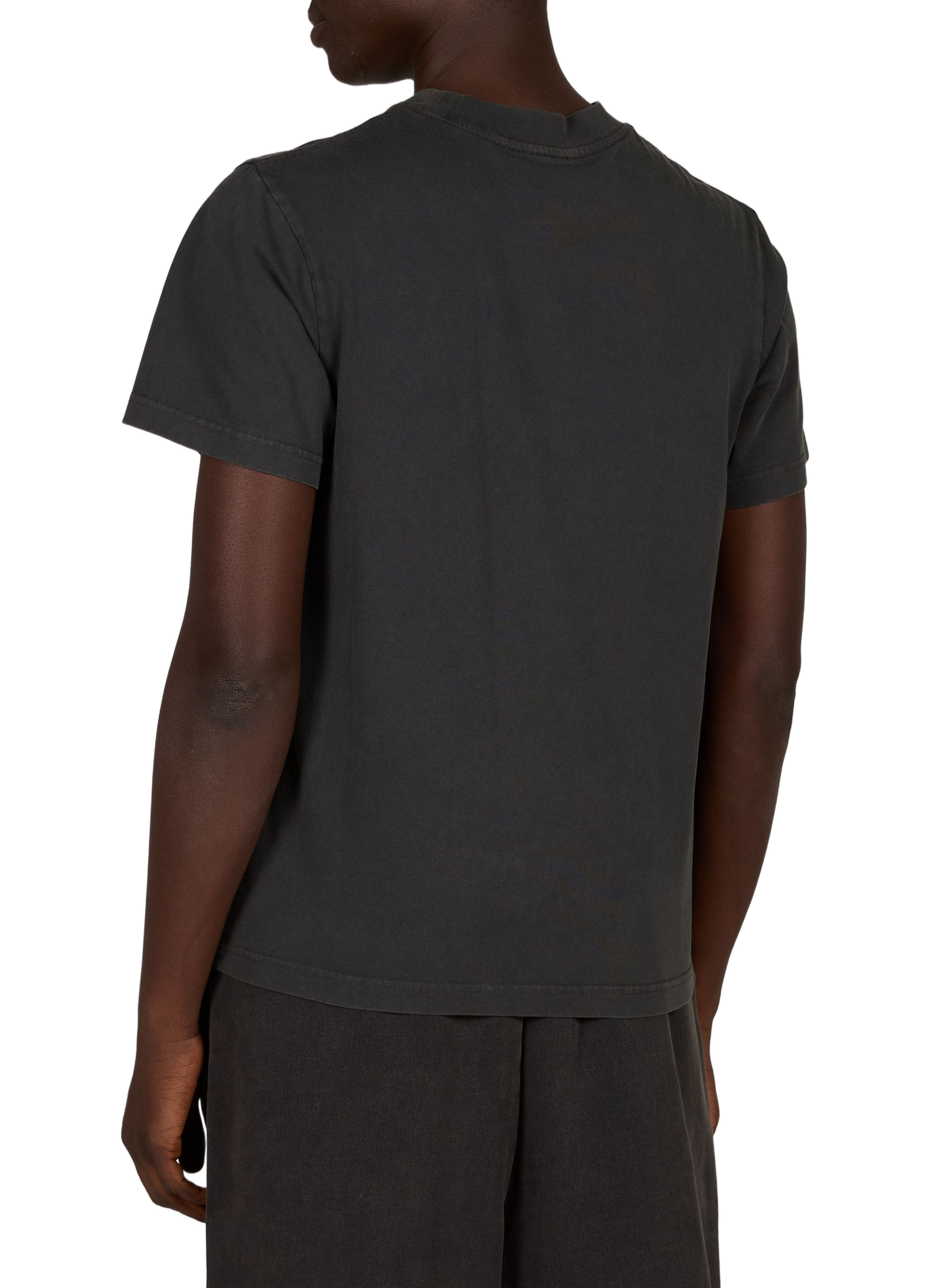 Straight-fit cotton T-shirt ENTIRE STUDIOS Black