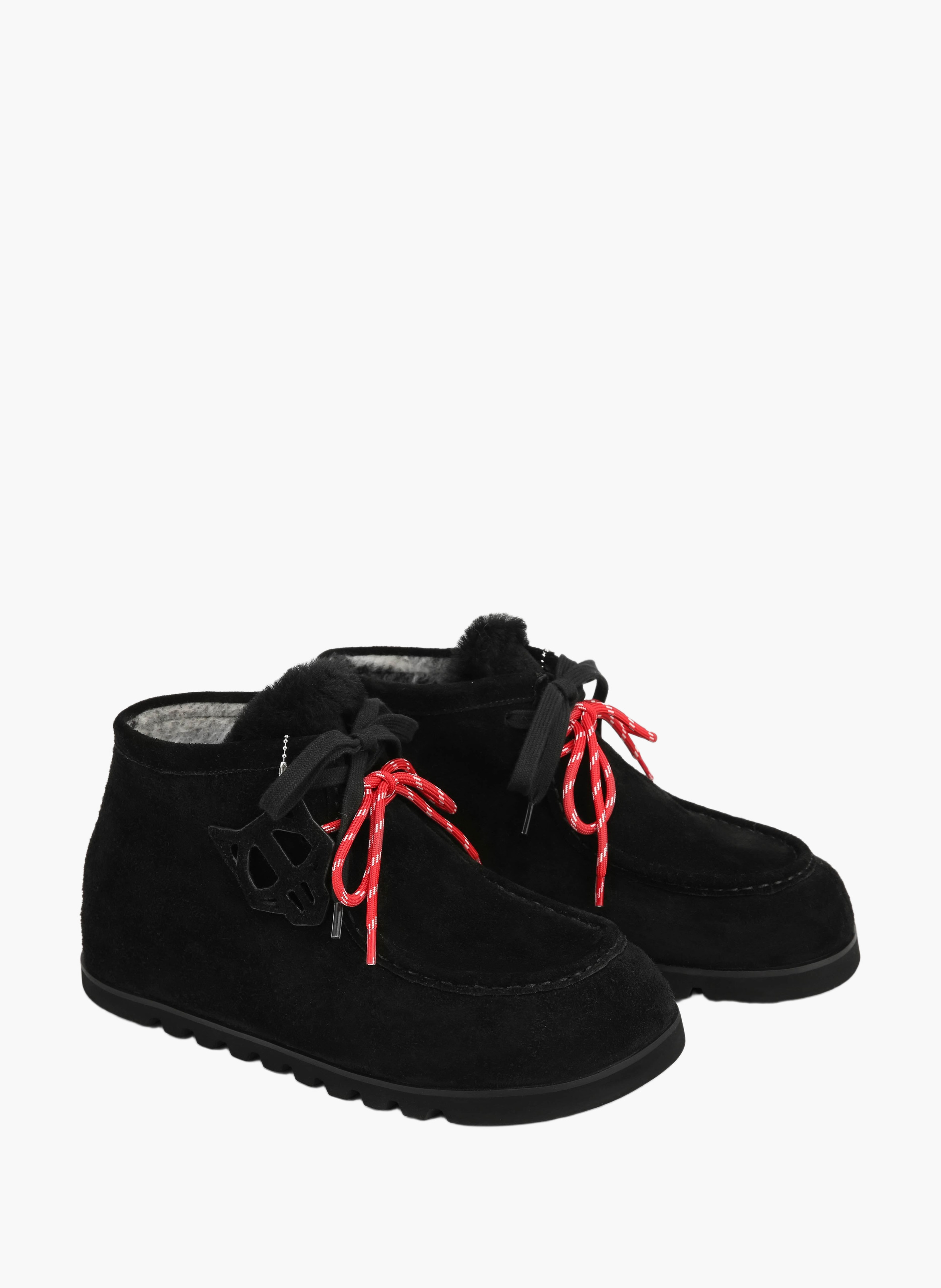 Bottines the madness en daim NAKED WOLFE Noir