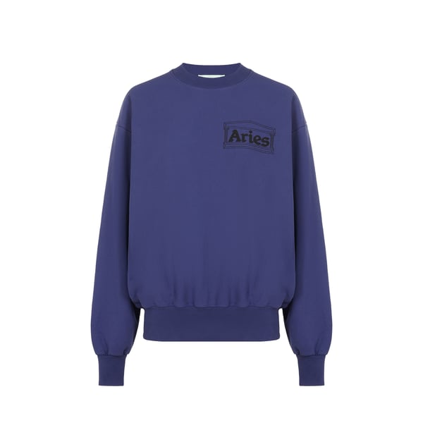 Sweatshirt à logo en coton