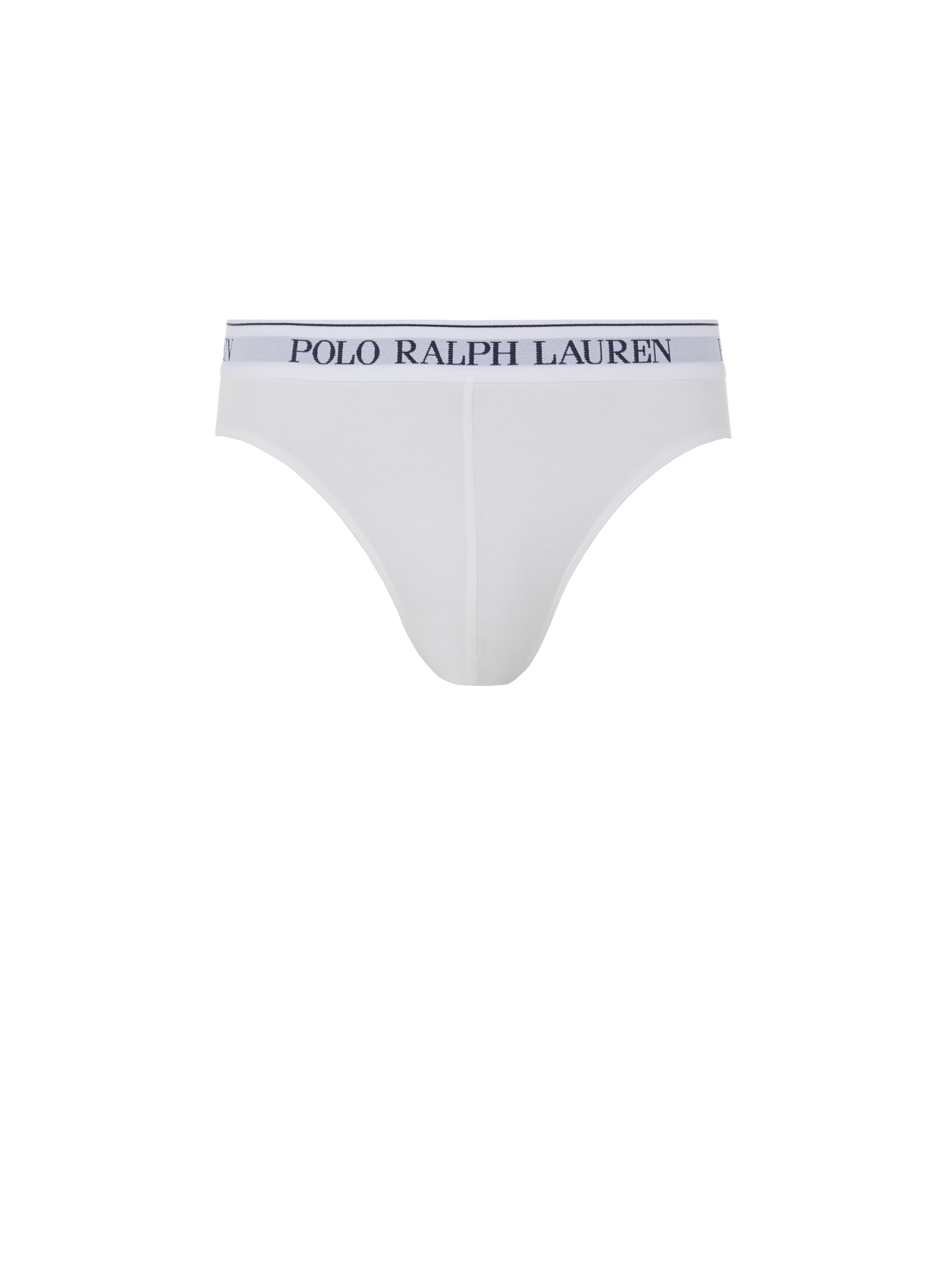 Lot de trois slips en coton Multicolore