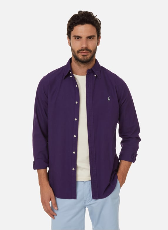 Ralph lauren lilac shirt sales