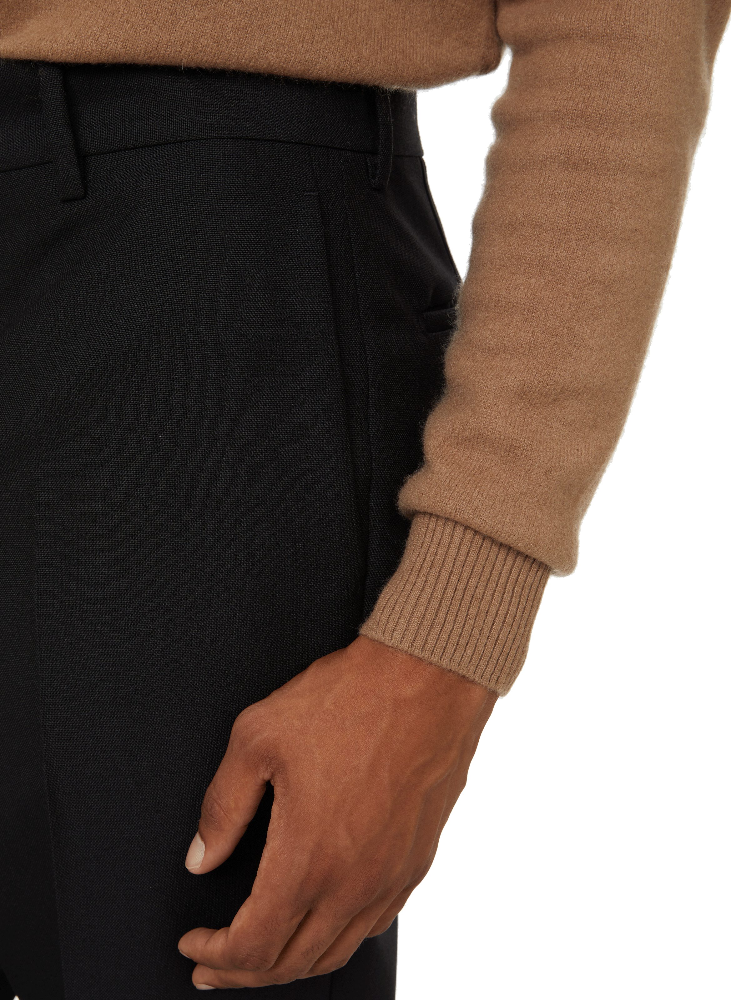 Tailored trousers PRADA Black