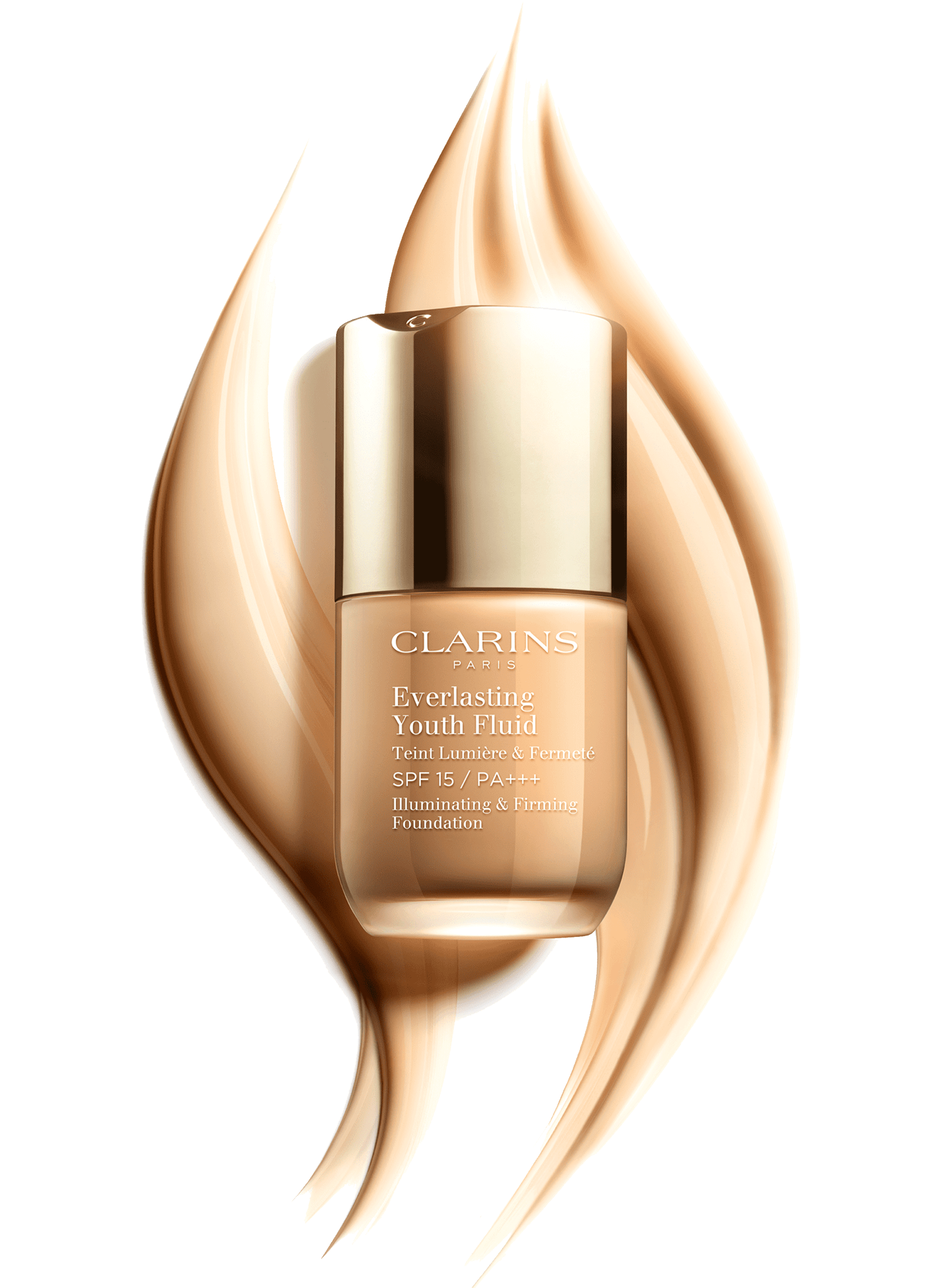 Everlasting Youth Fluid Illuminating &amp; Firming Foundation CLARINS 106 - vanilla