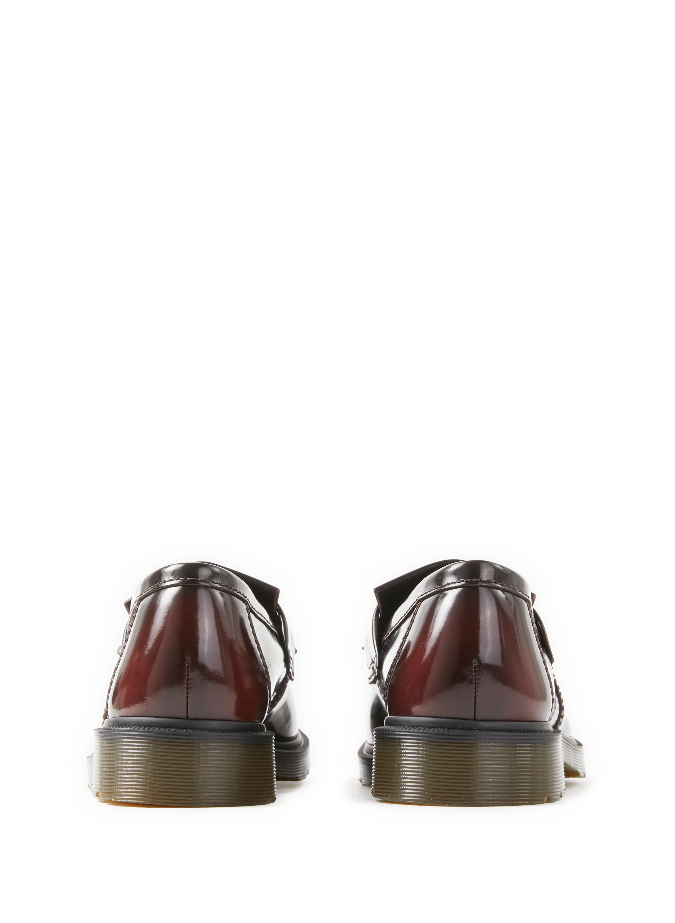 Adrian patent leather loafers DR. MARTENS Red