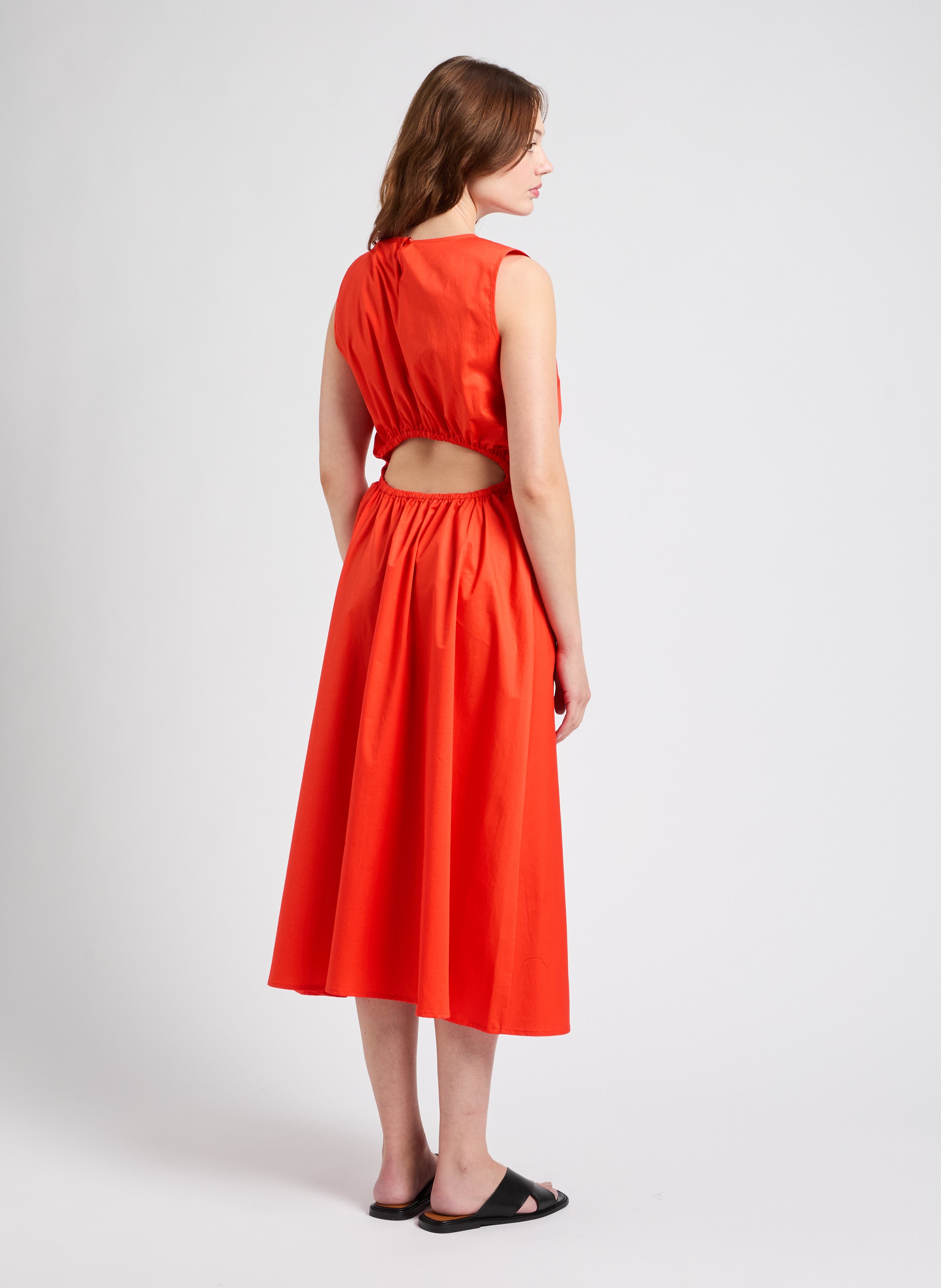 Robe longue Vio  SAISON 1865 Orange