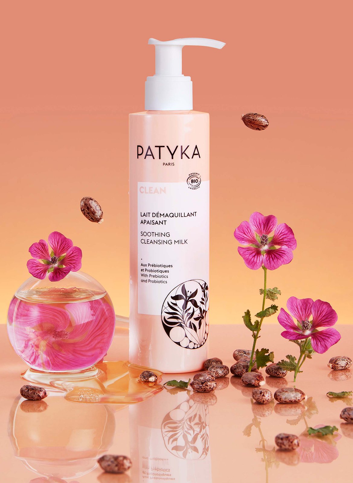 Soothing makeup remover milk PATYKA No color