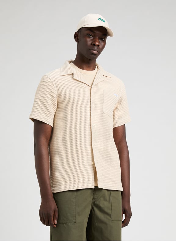 Chemise gaufrée Beige by MAISON LABICHE MAISON LABICHE Chemise gaufrée Beige