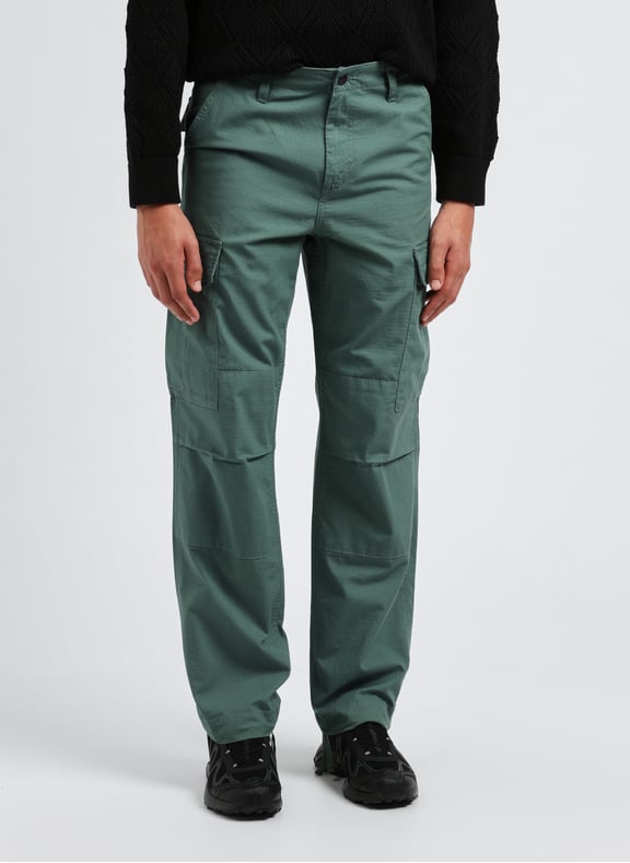Cotton Cargo Pants Green by CARHARTT WIP CARHARTT WIP Cotton Cargo Pants Green