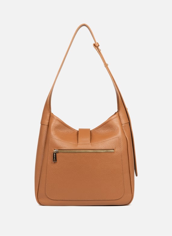 M bucket bag - Top Double | Brown by LANCASTER M bucket bag - Top Double Brown