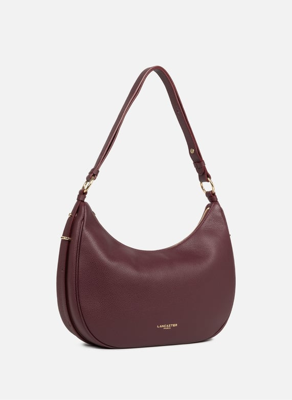 Grand sac besace - milano aria | Rouge by LANCASTER Grand sac besace - milano aria Rouge