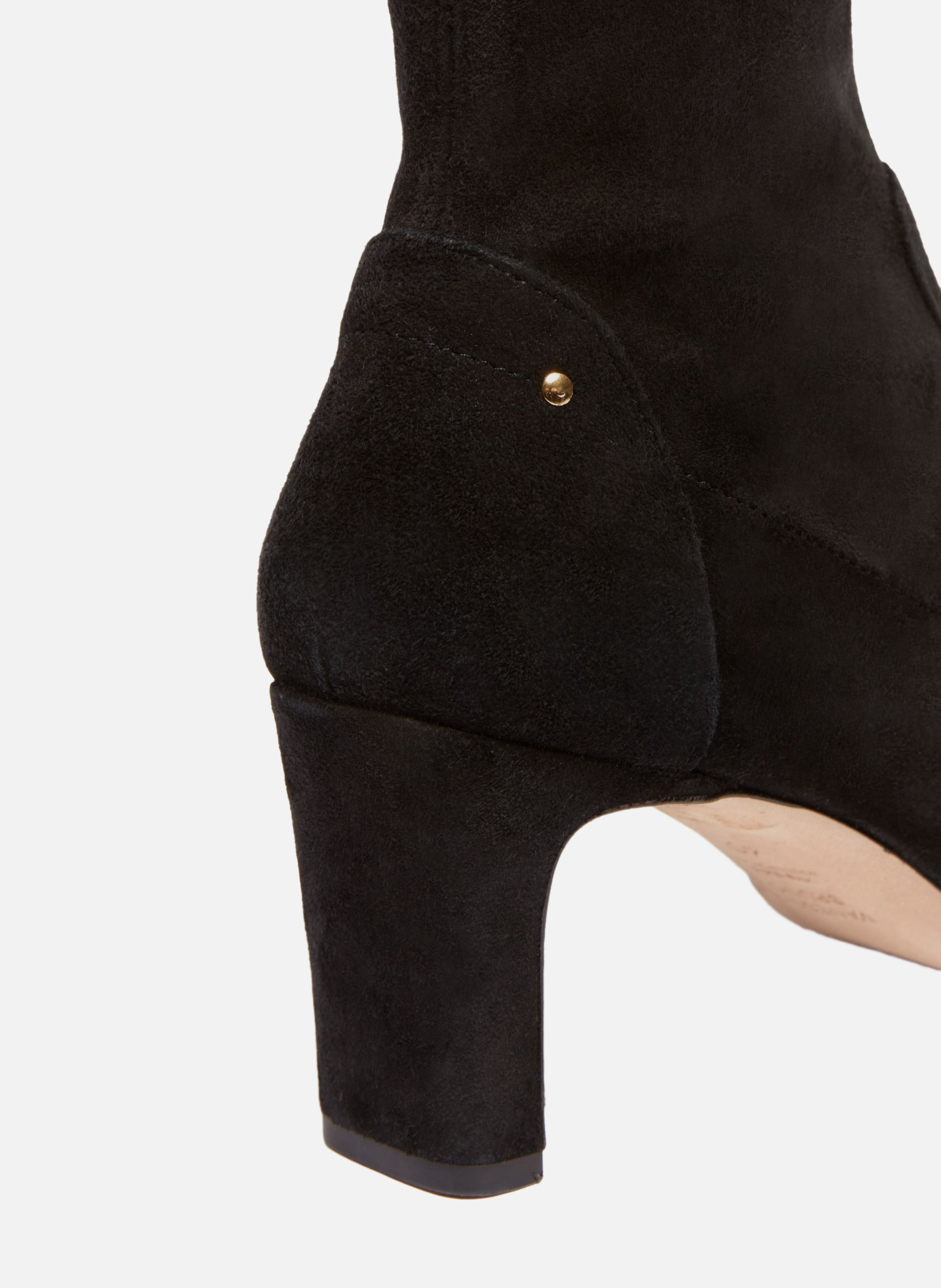 Bottines À Talon En Cuir VANESSA BRUNO Noir