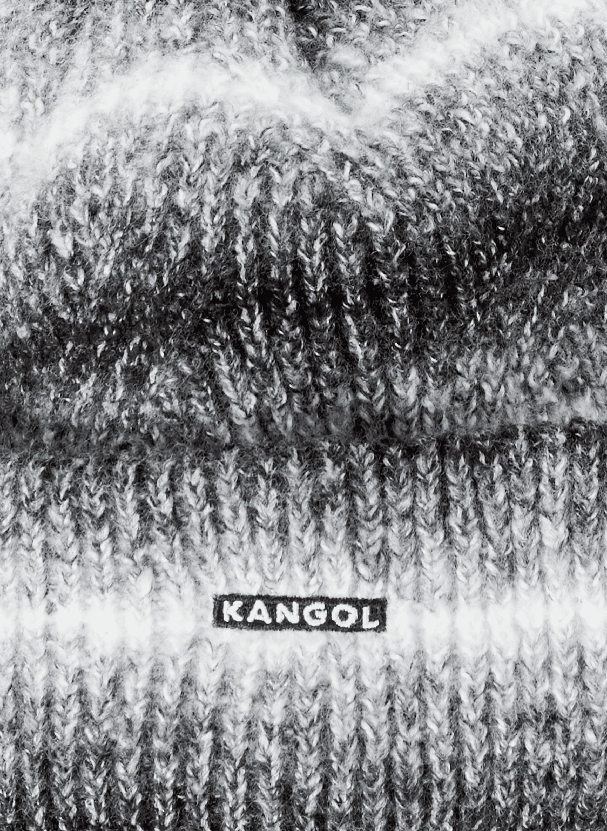 Logo beanie KANGOL Black