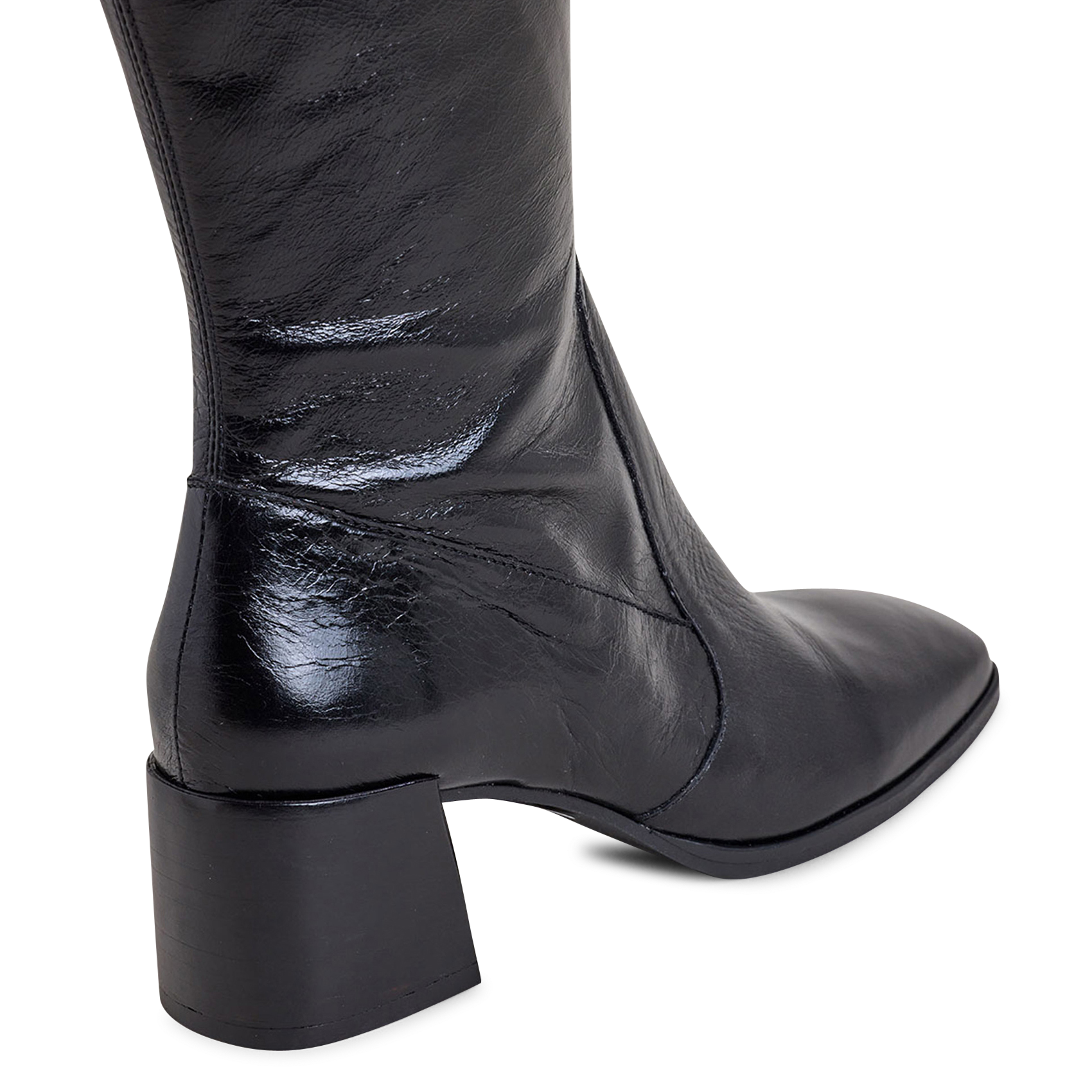 Bottines en cuir denonie JONAK Noir