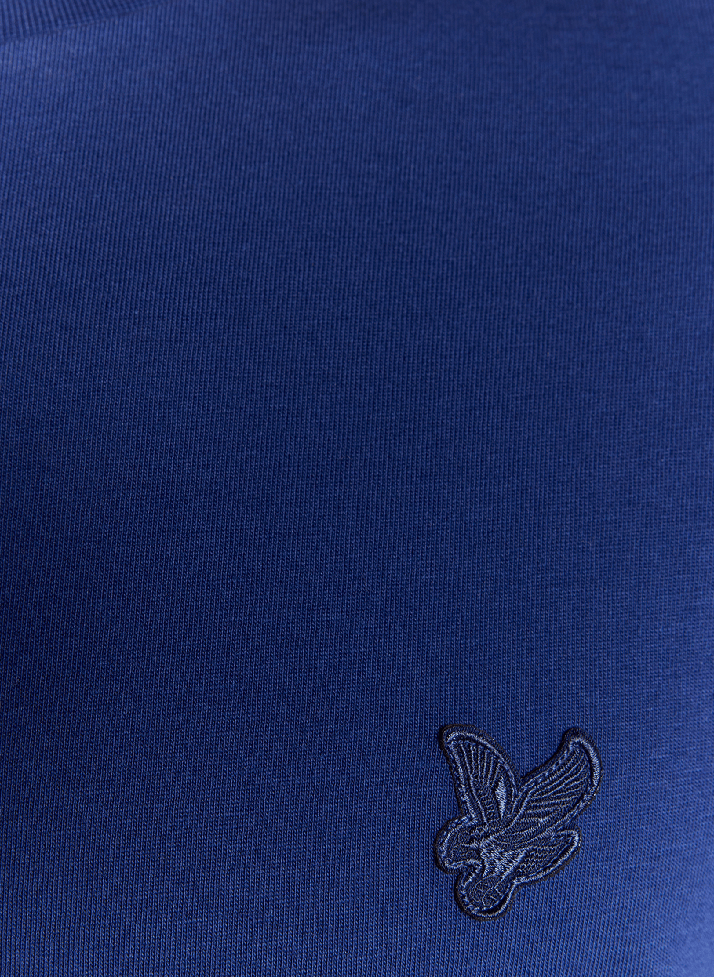 T-shirt à col rond en coton LYLE & SCOTT Bleu