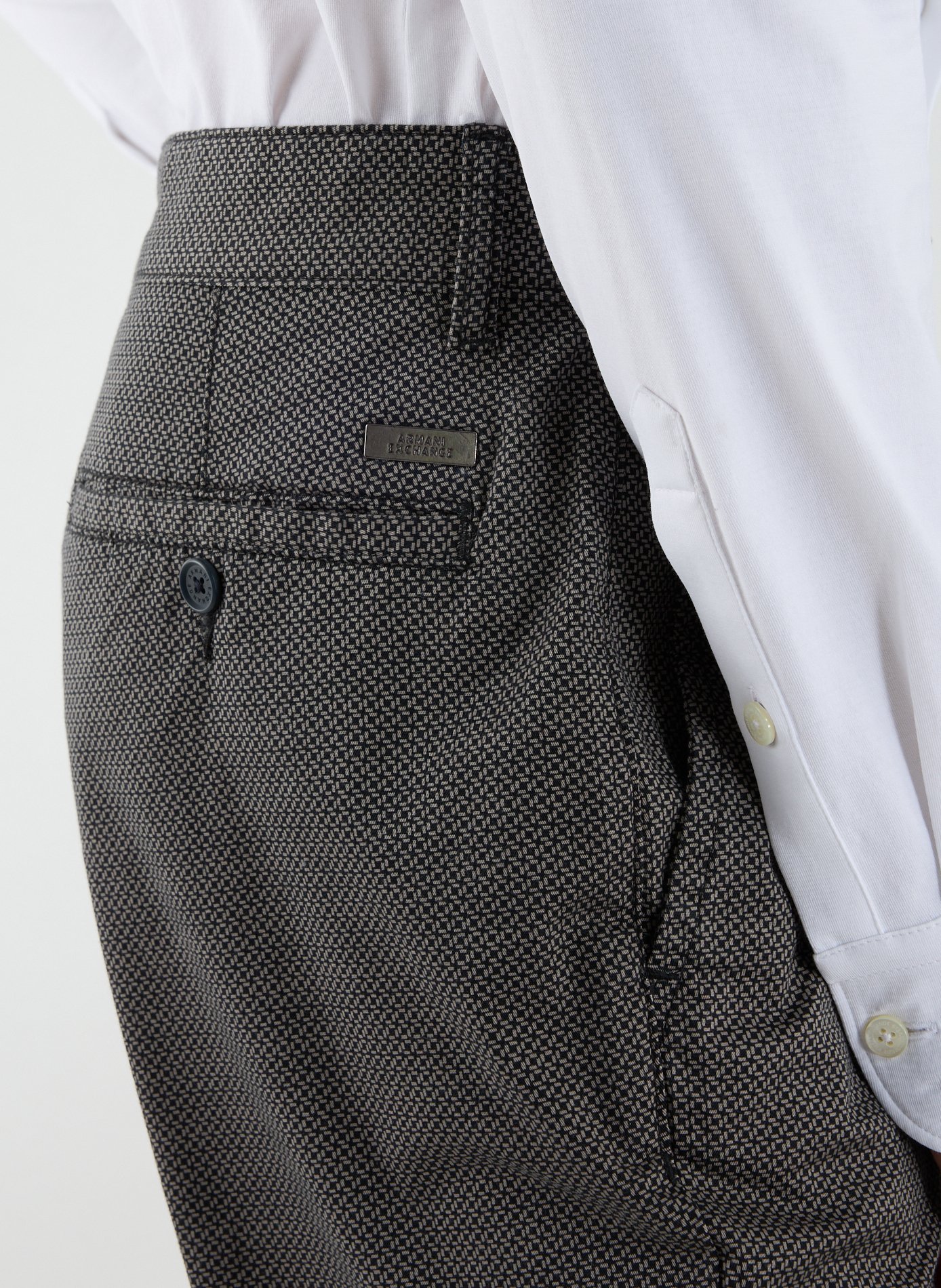 Cotton Trousers ARMANI EXCHANGE Blue