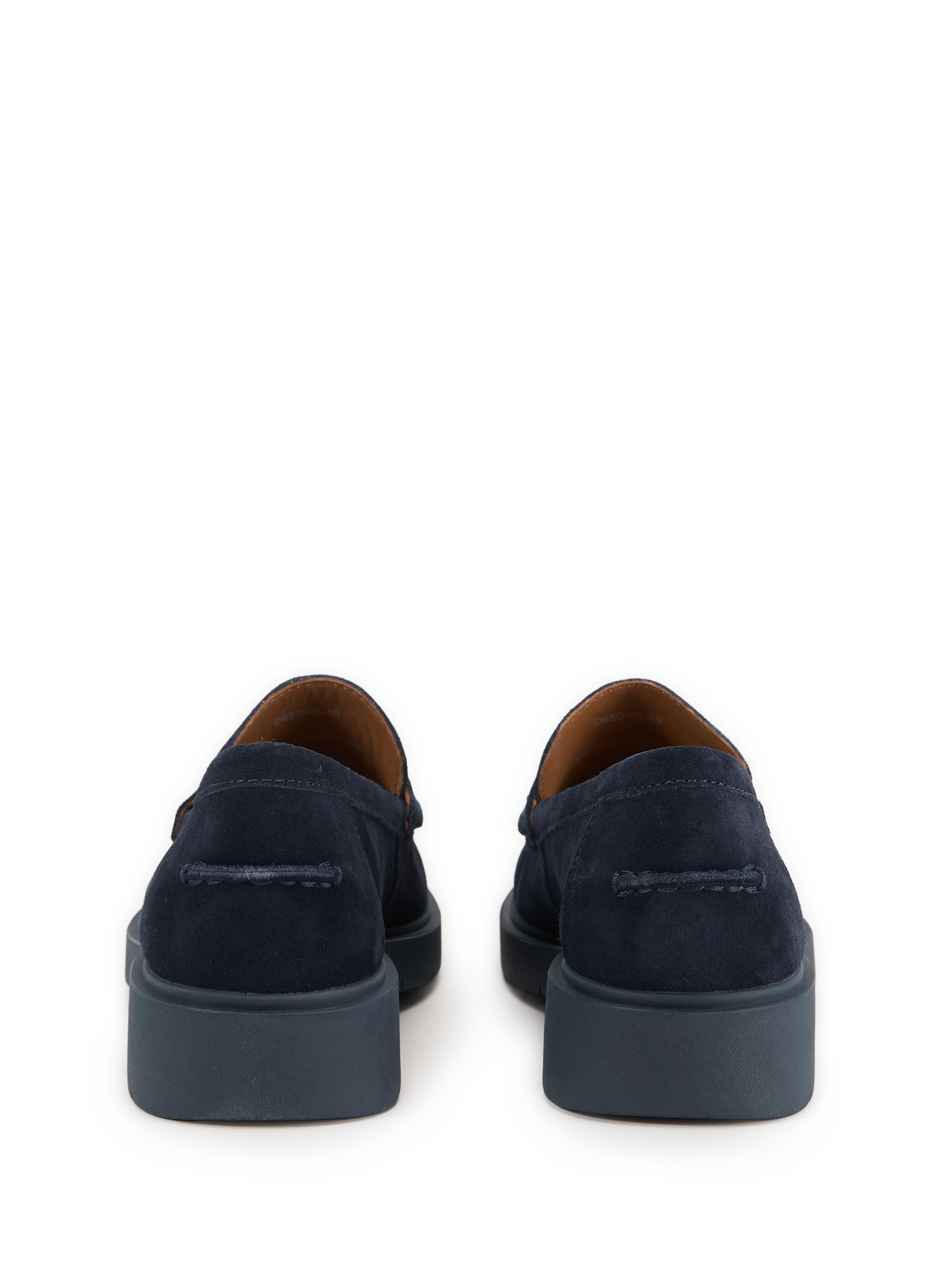 Mocassins Spherica en cuir suédé GEOX Bleu