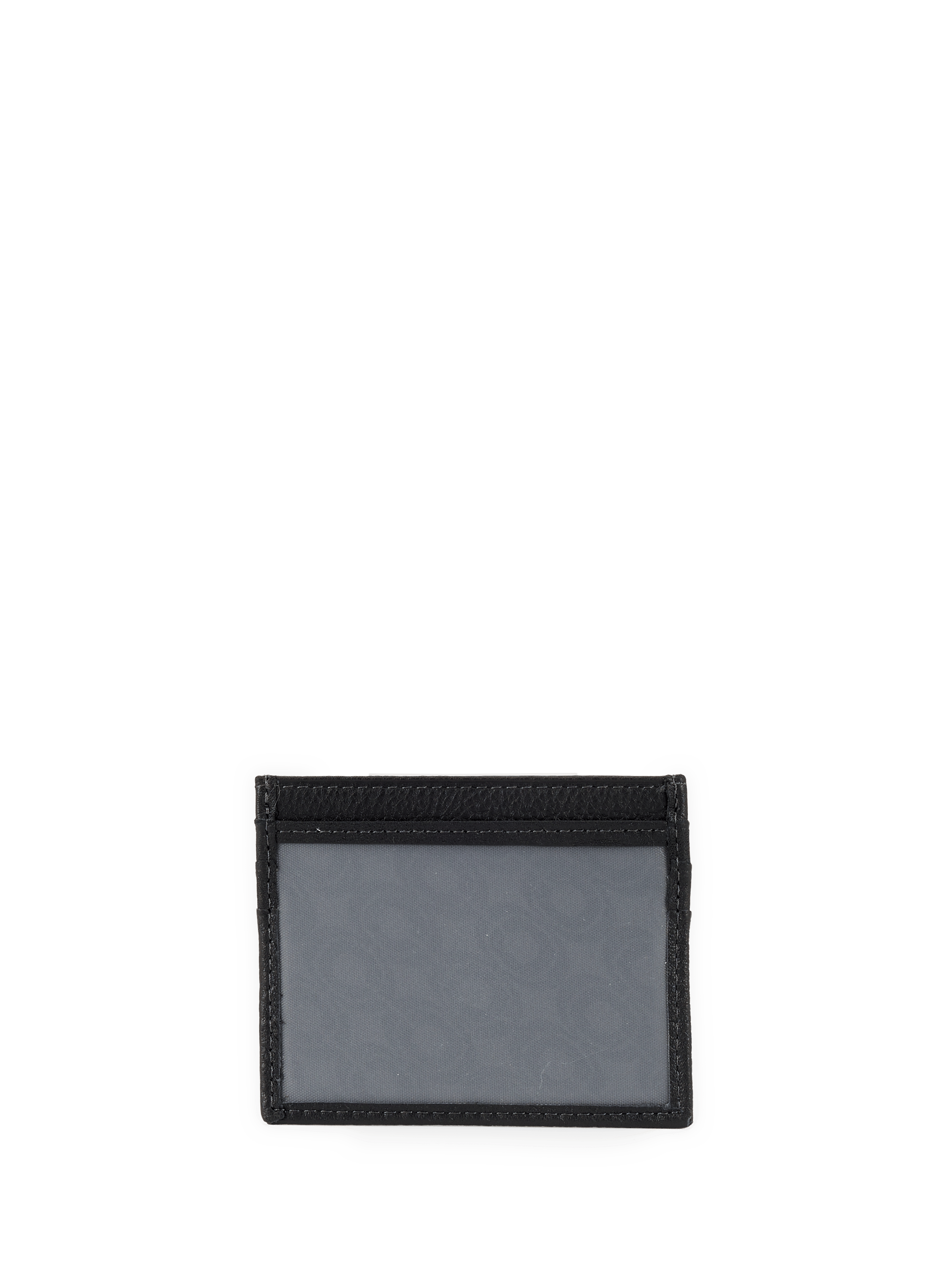 Calfskin leather card holder CHABRAND Black