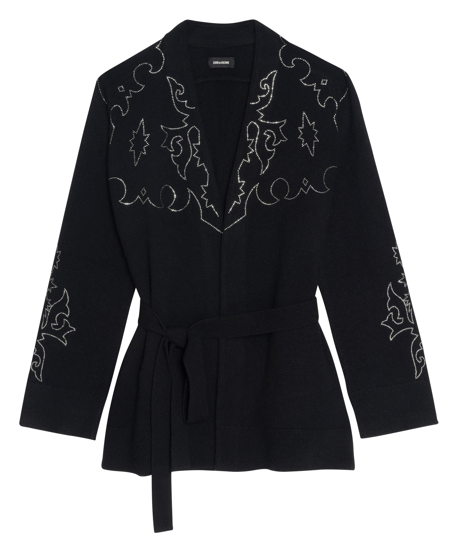 Gilet col v en cachemire salomy ZADIG&VOLTAIRE Noir