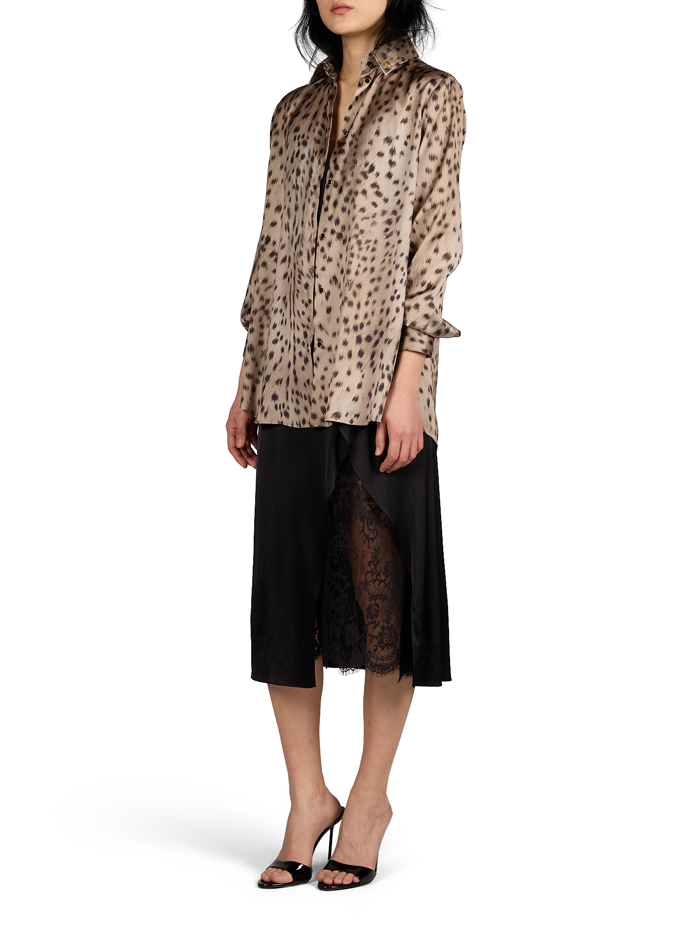 Chemise droite imprimée cerf AMIRI Multicolore