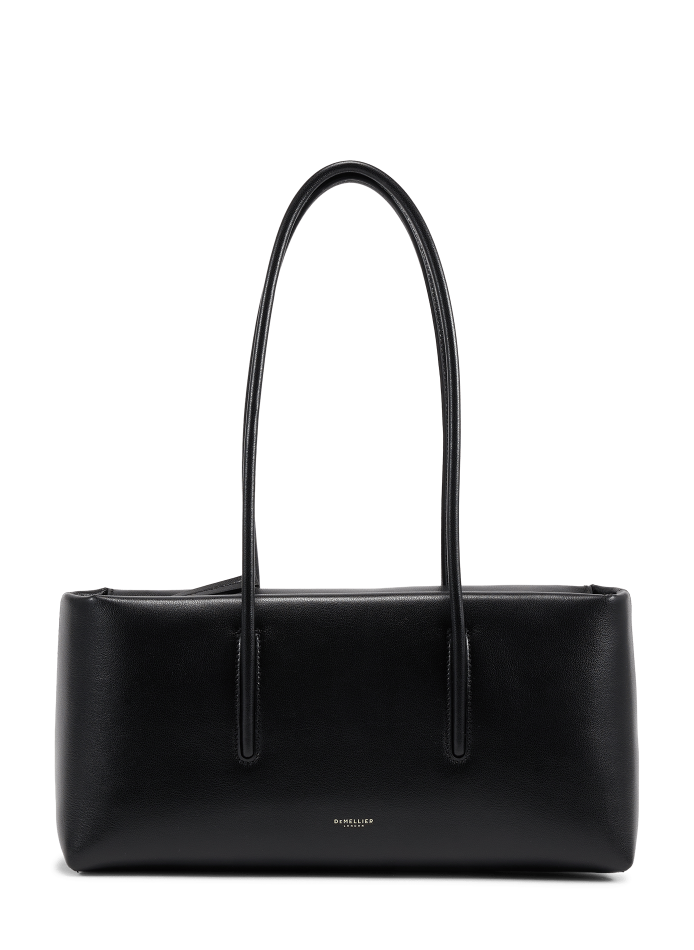 Stockholm Leder Schultertasche DEMELLIER LONDON Schwarz