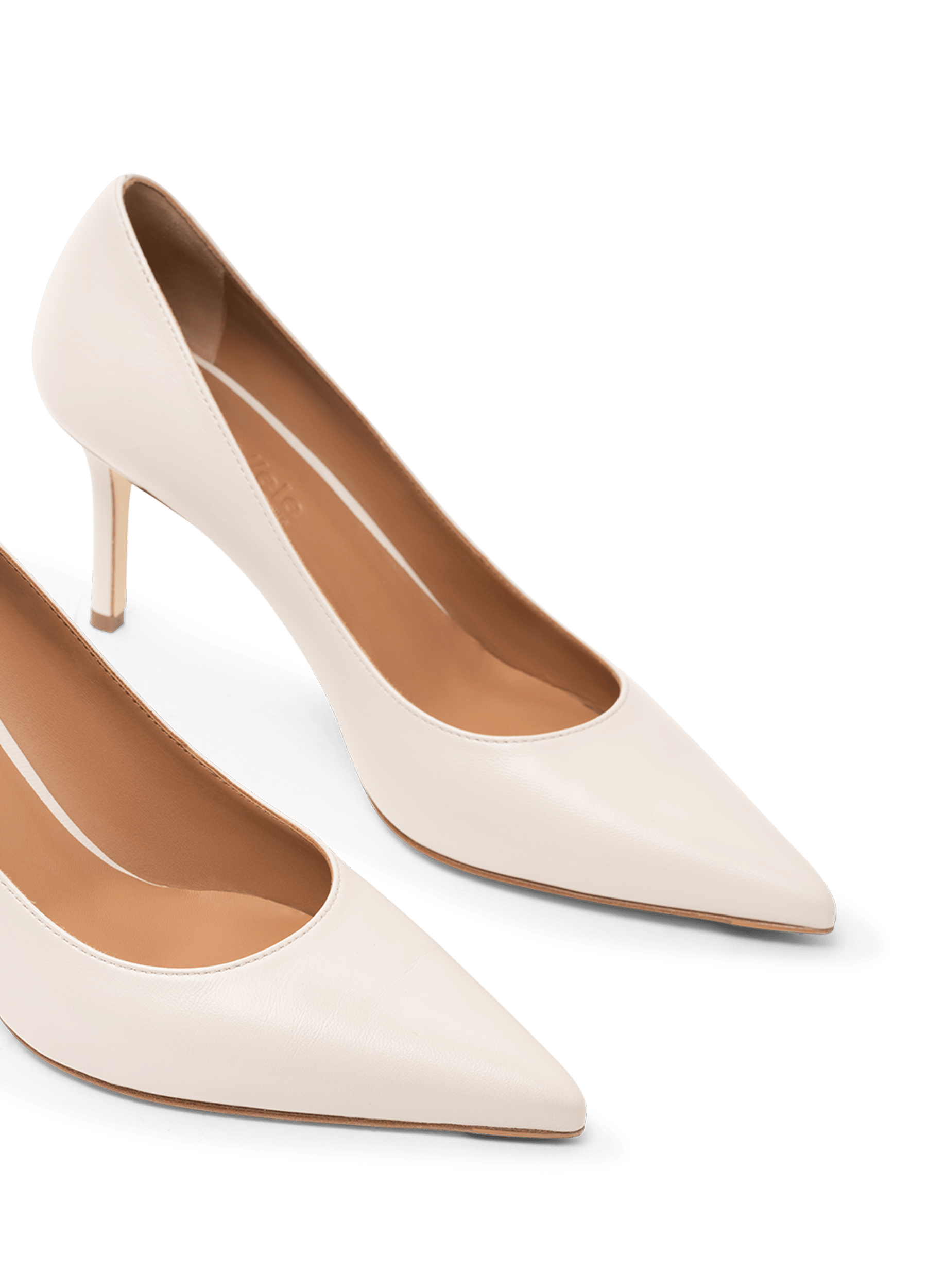 Escarpins yumba en nappa PARALLELE Blanc