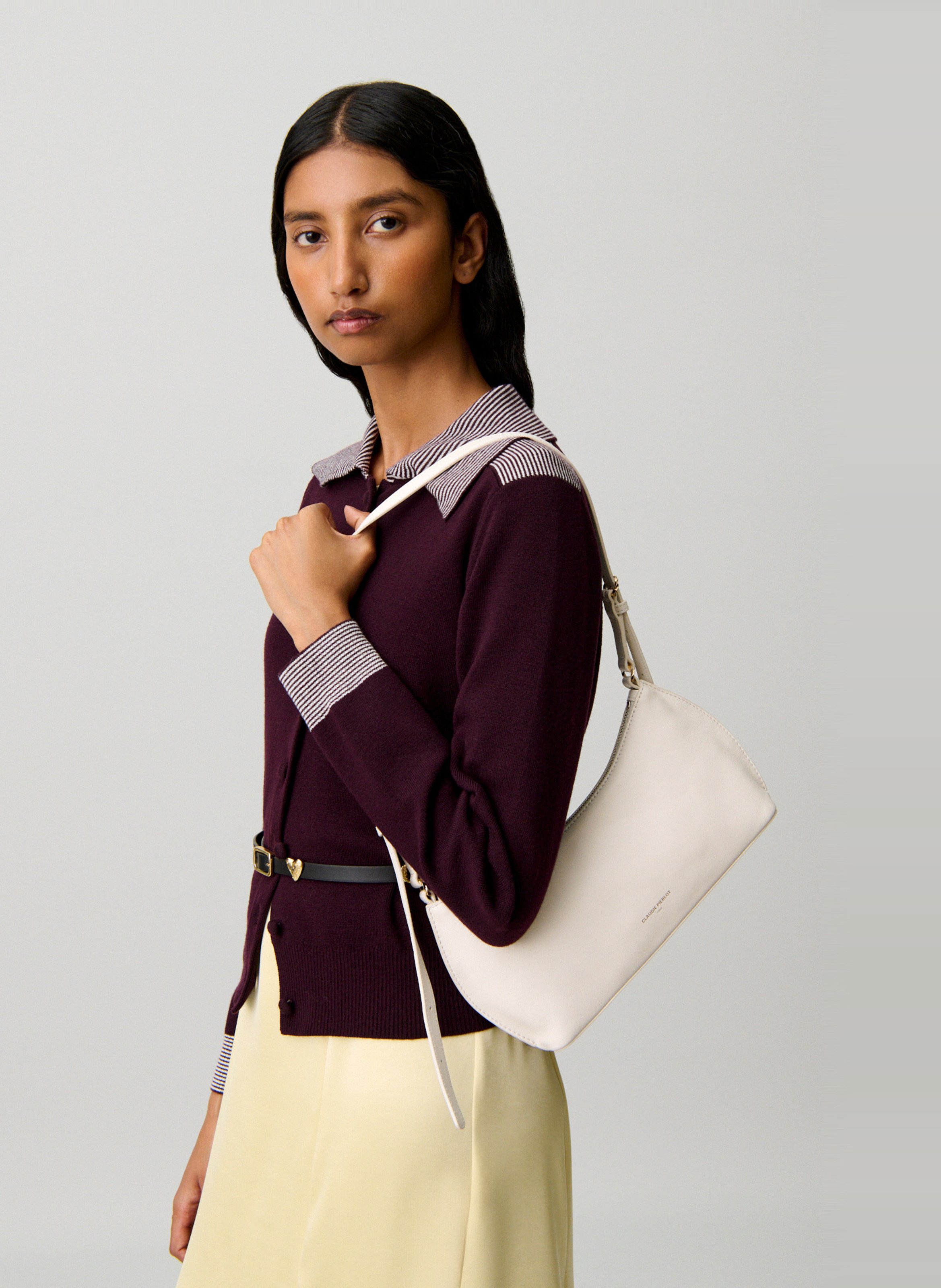Sac porté épaule CLAUDIE PIERLOT Beige