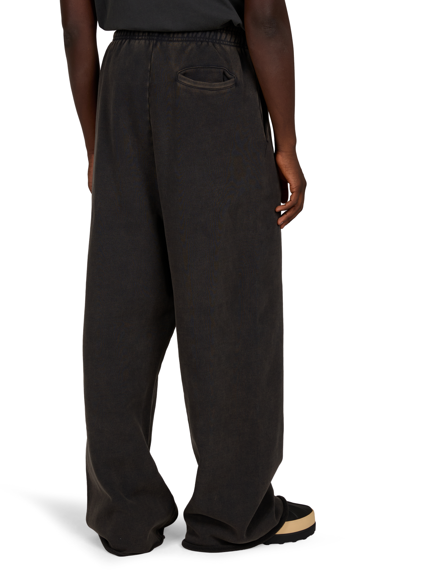 Cotton joggers ENTIRE STUDIOS Black