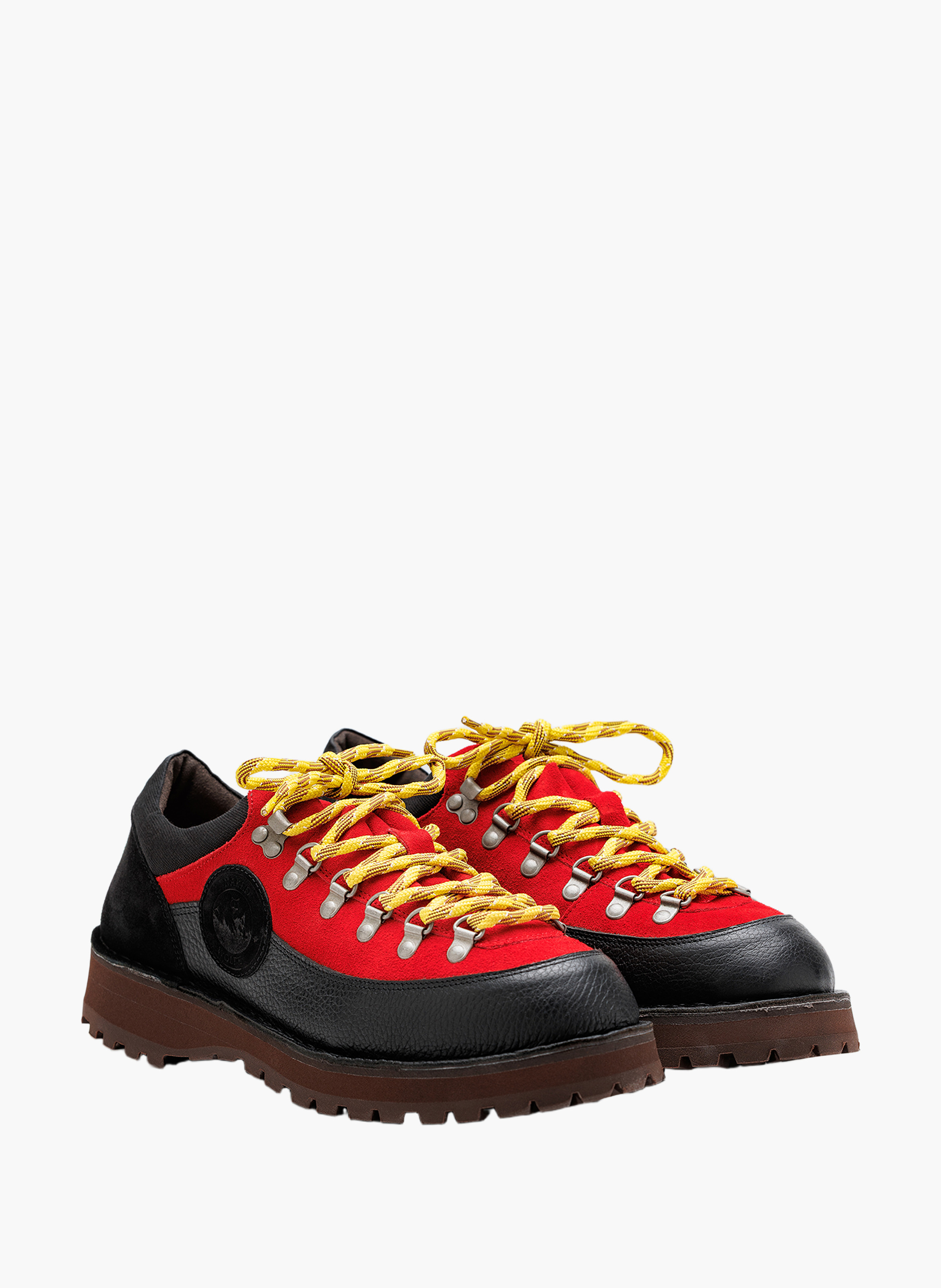 Bottines glacier en daim | Rouge NAKED WOLFE Homme
