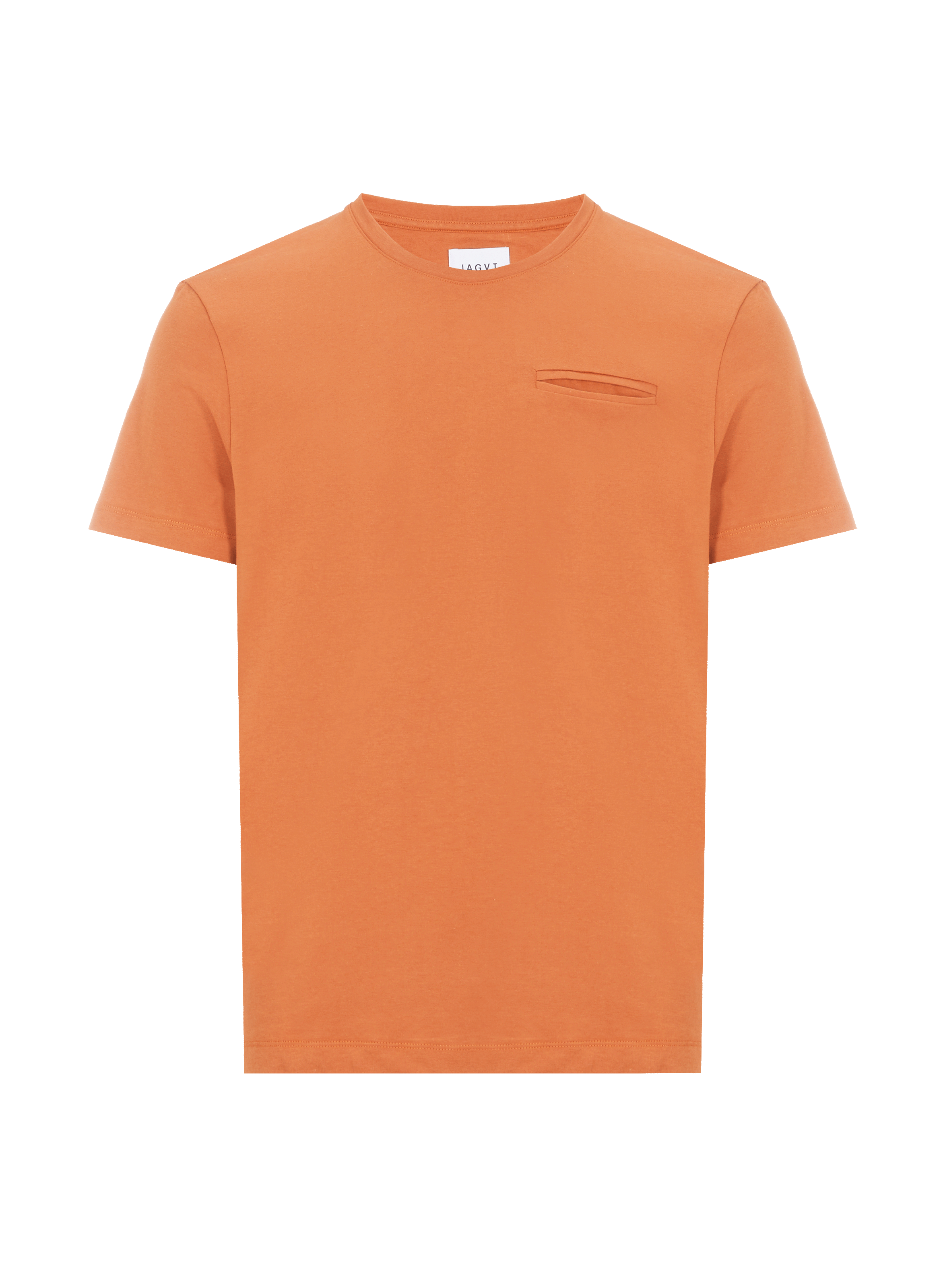 T-shirt col rond en coton organique
